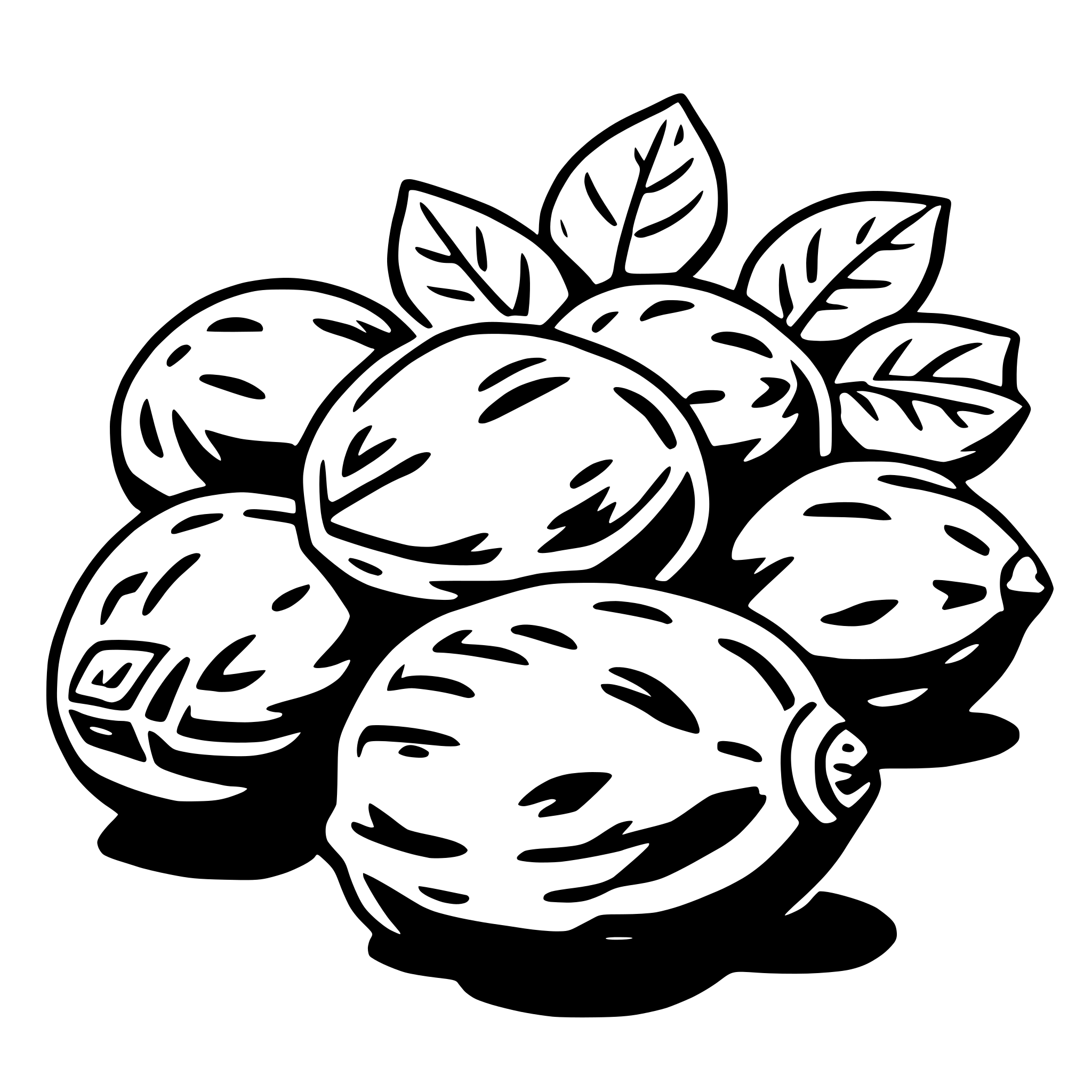 AI-generated SVG of 'brussels sprouts'