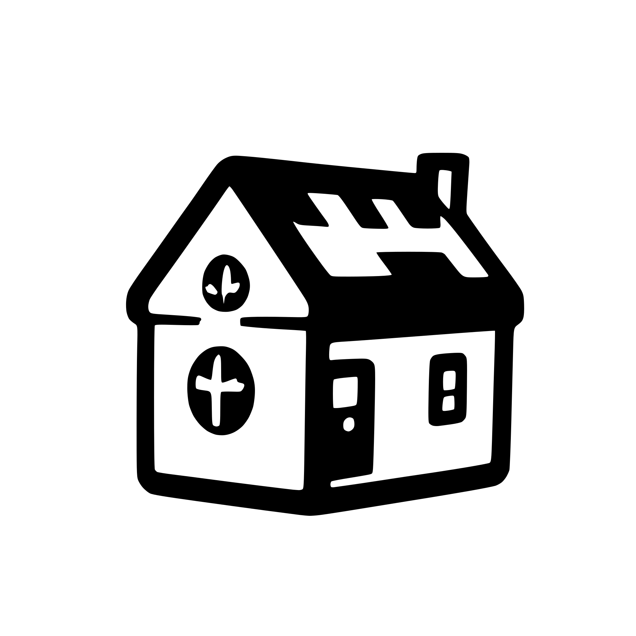 AI-generated SVG of a house