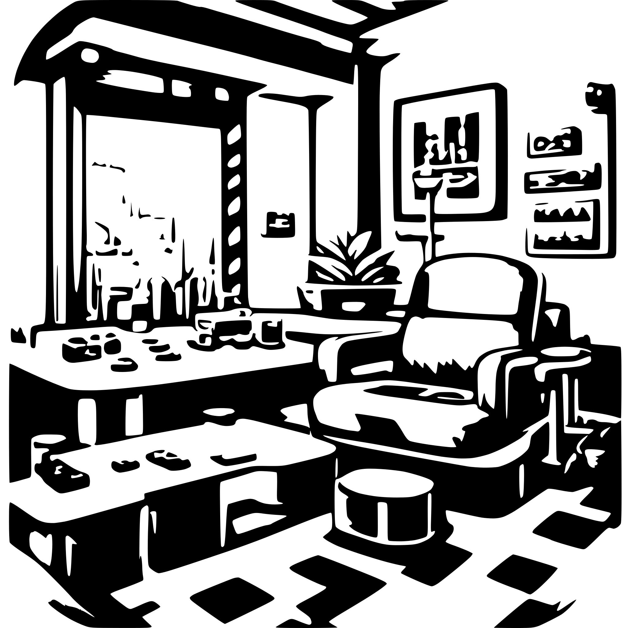AI-generated SVG of a Gaming Room