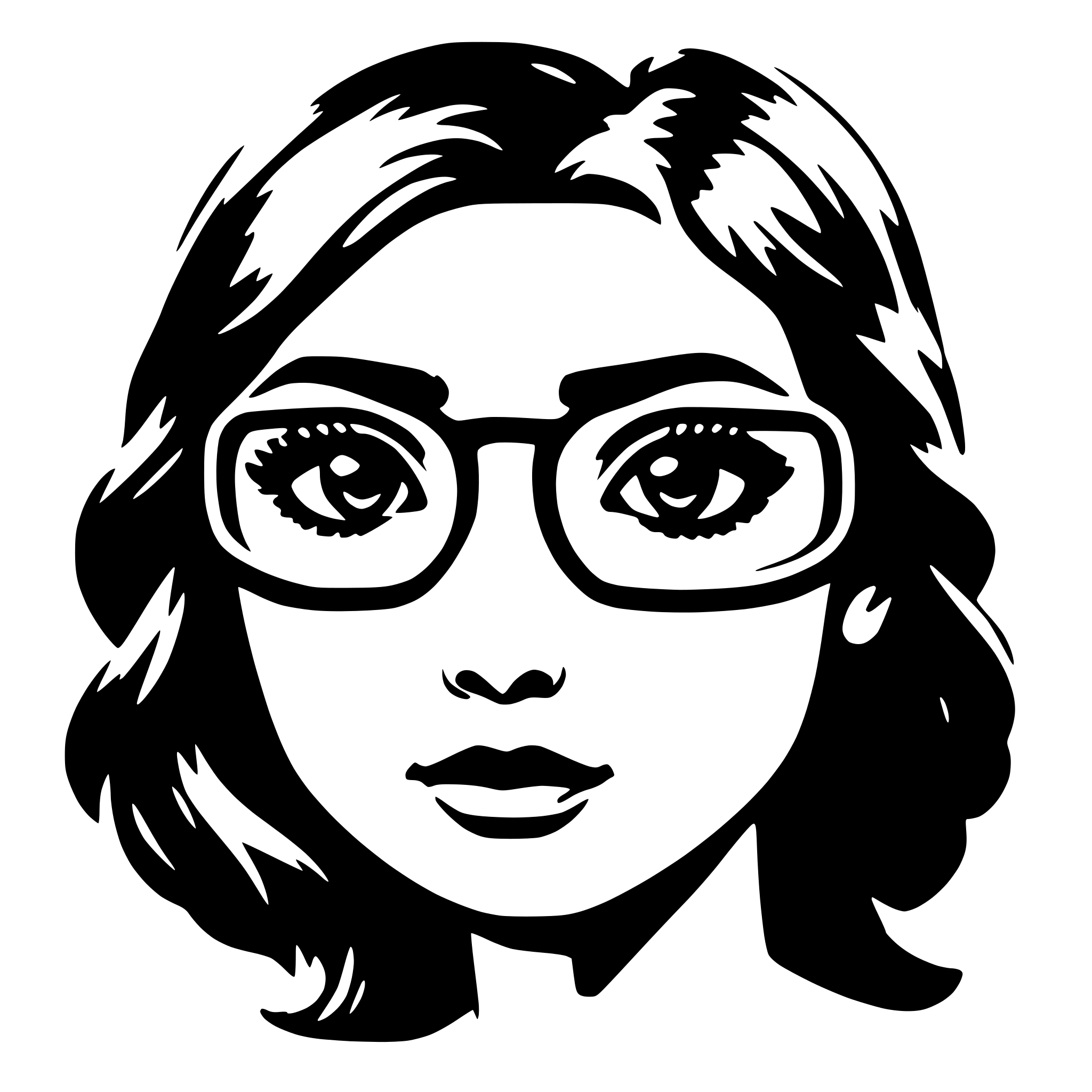 AI-generated SVG of a reduce eye strain