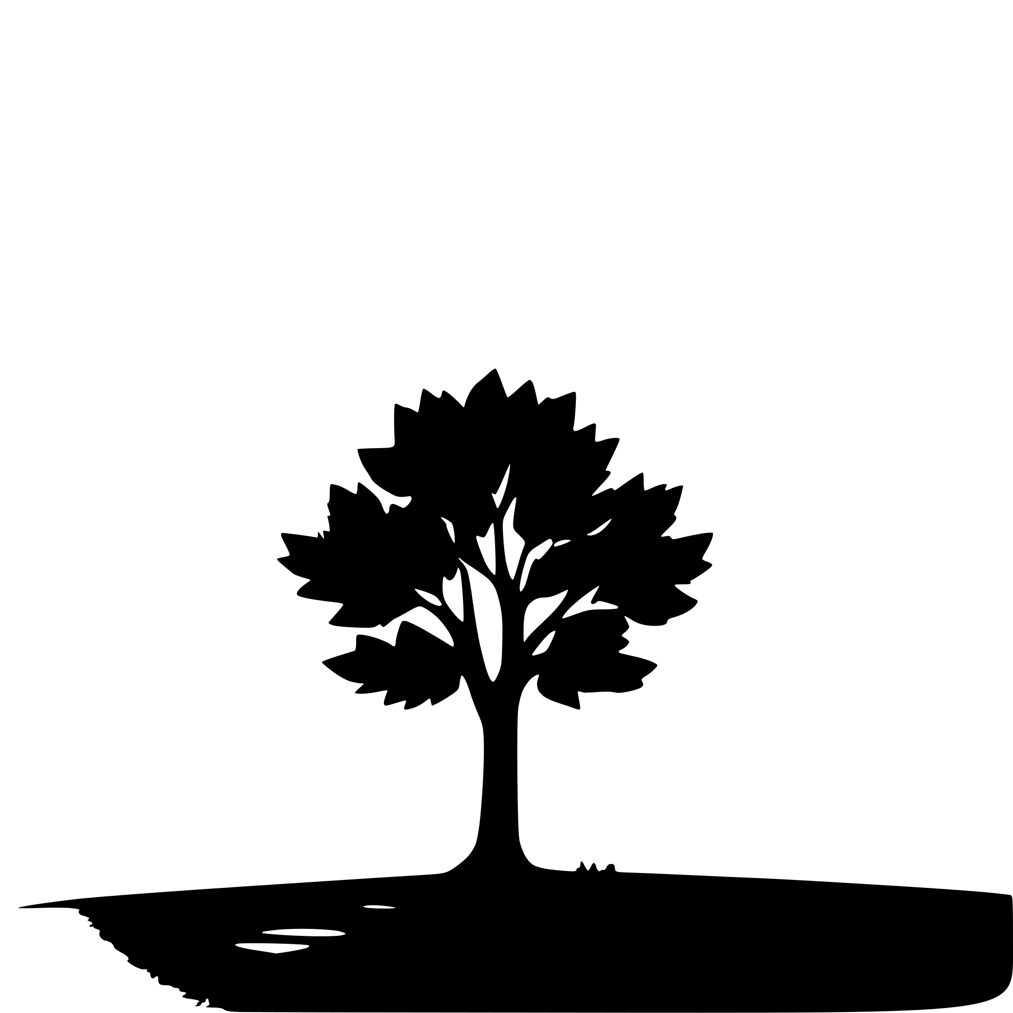 AI-generated SVG of a leafy tree