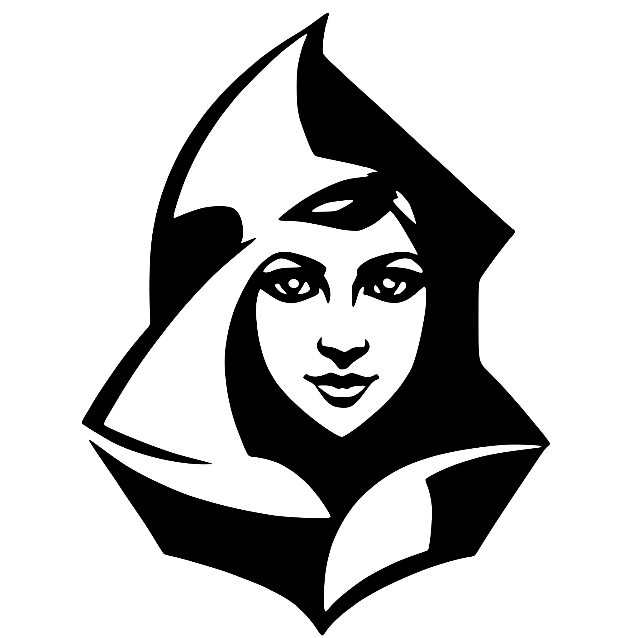 AI-generated SVG of a a logo for project named Daemon