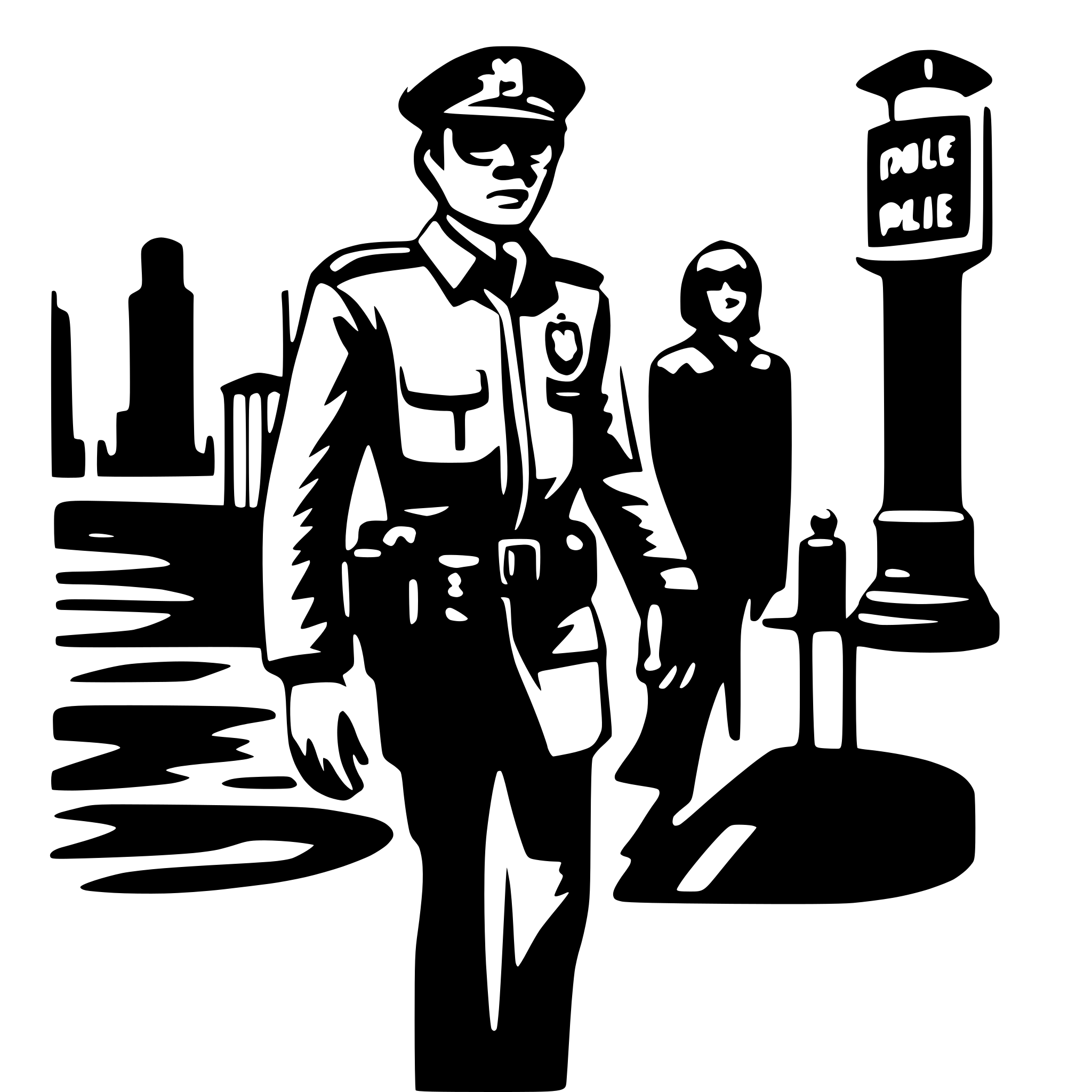 AI-generated SVG of 'Police'