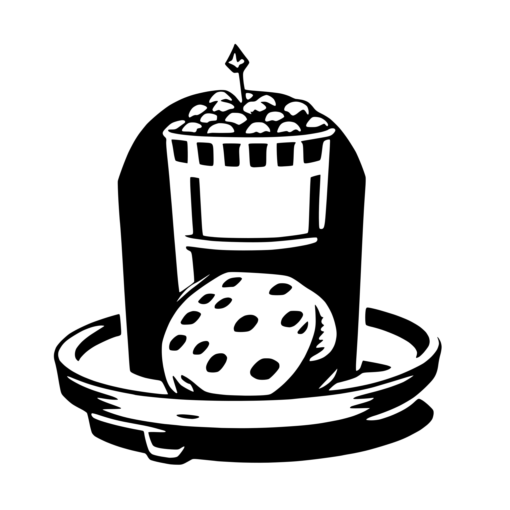 AI-generated SVG of a astarte