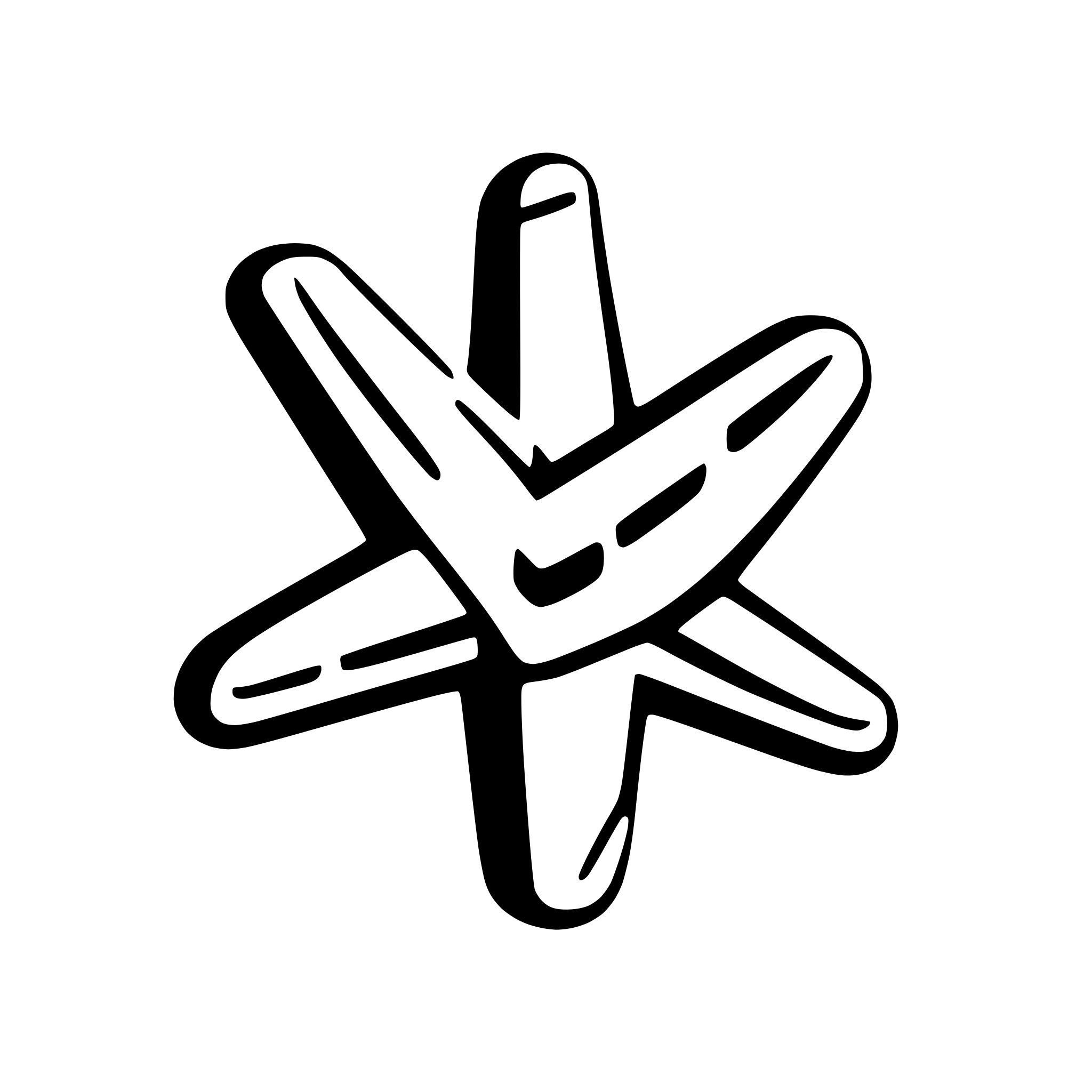 AI-generated SVG of a 3d airplane