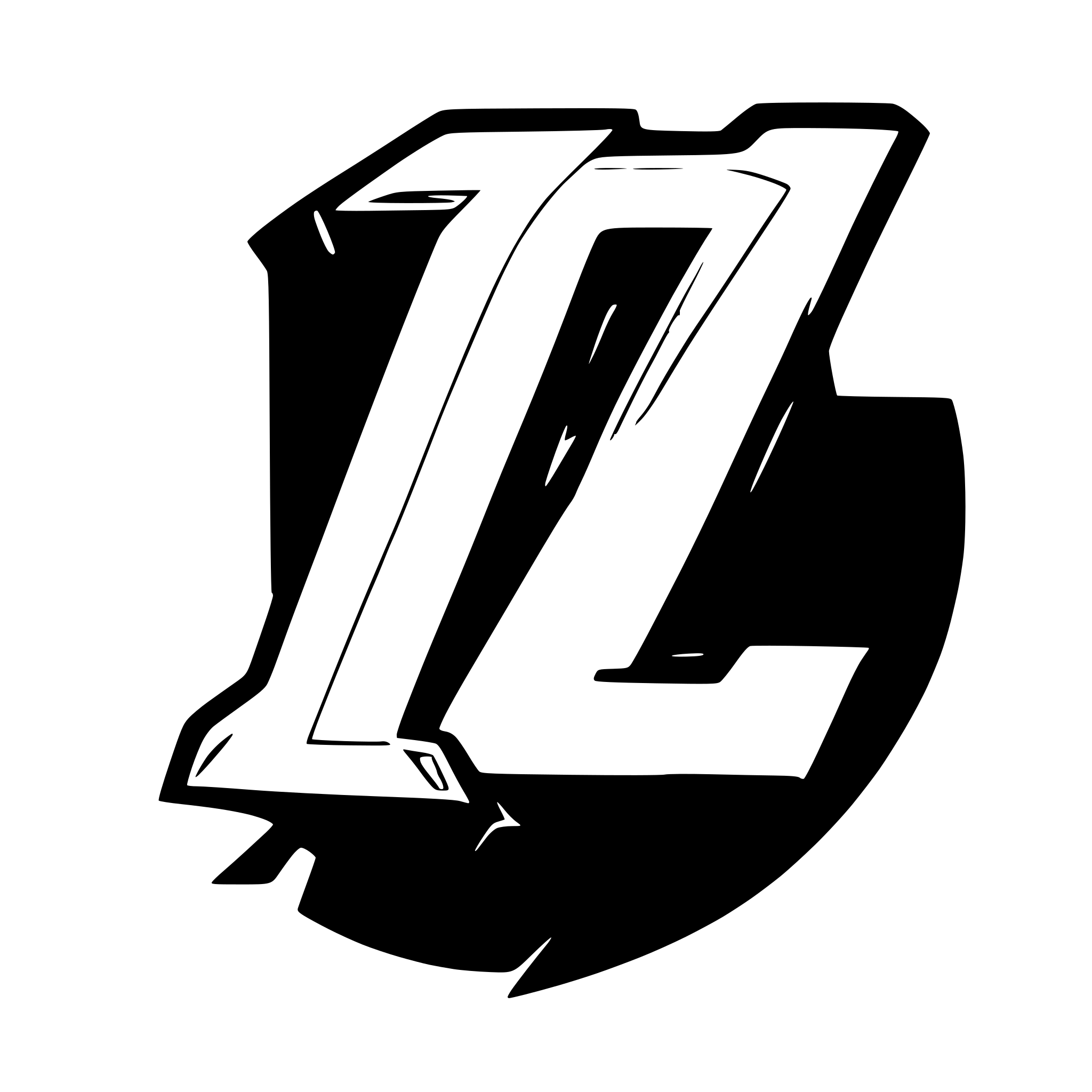 AI-generated SVG of a logo with the letters z and V in orange and blue