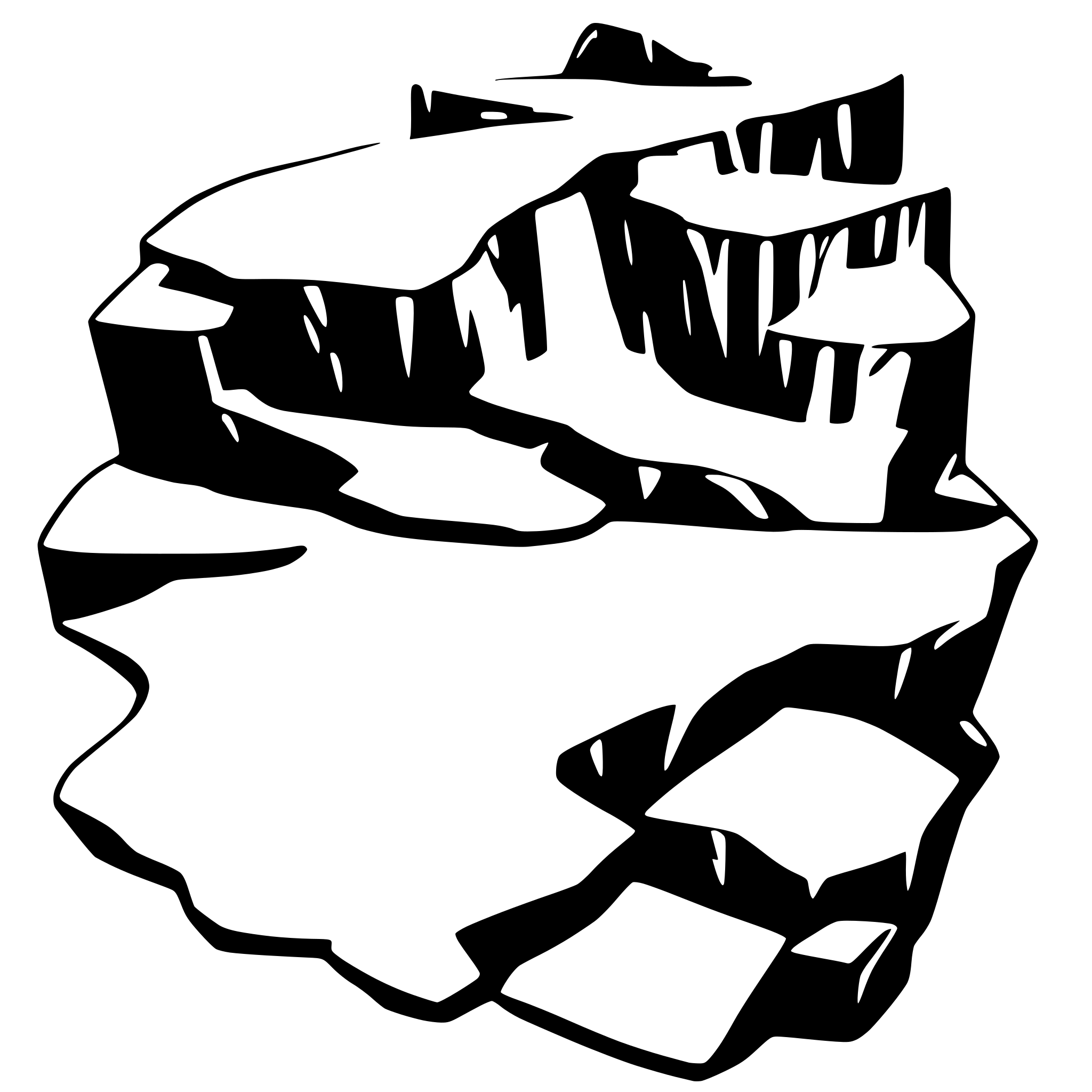 AI-generated SVG of 'cracked glacier ice'