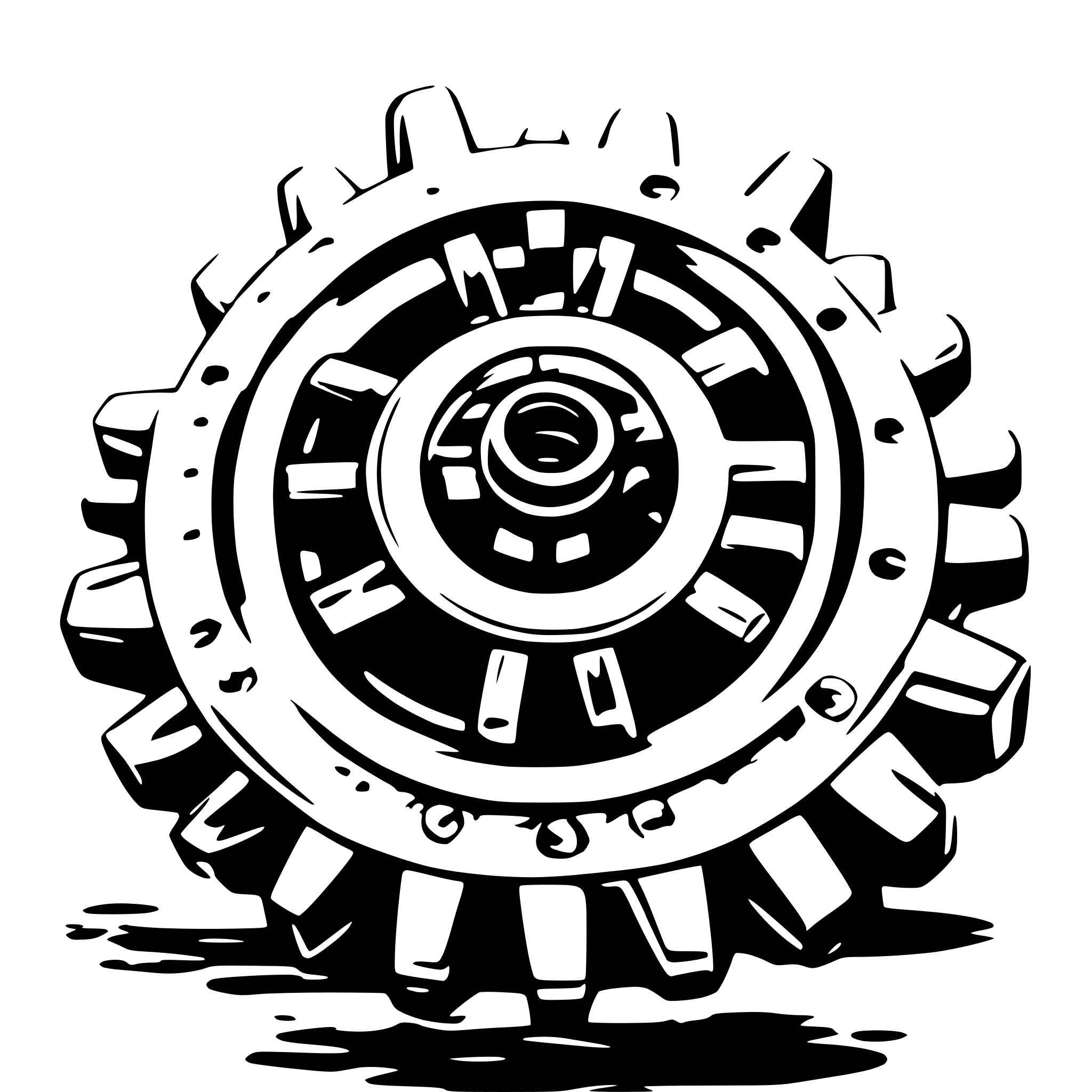 AI-generated SVG of a Cog Wheel