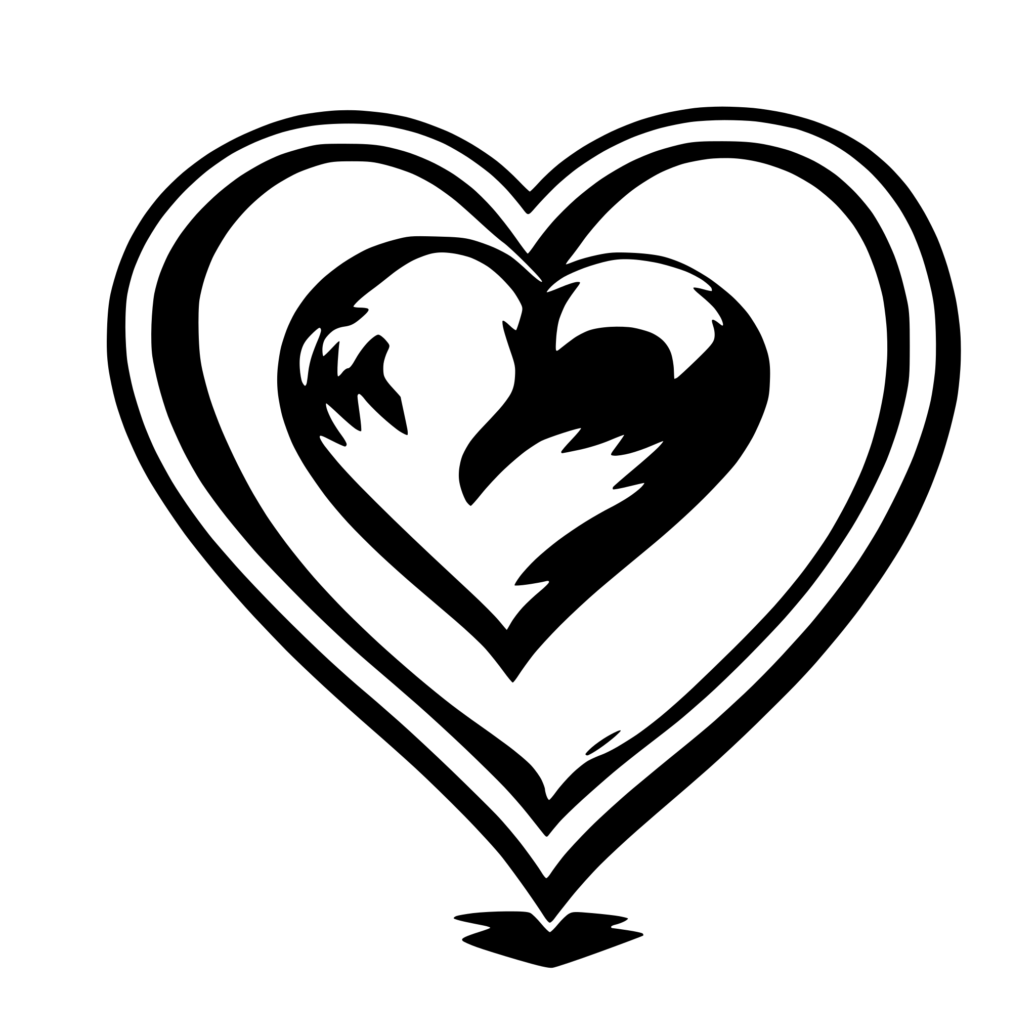 AI-generated SVG of a herz