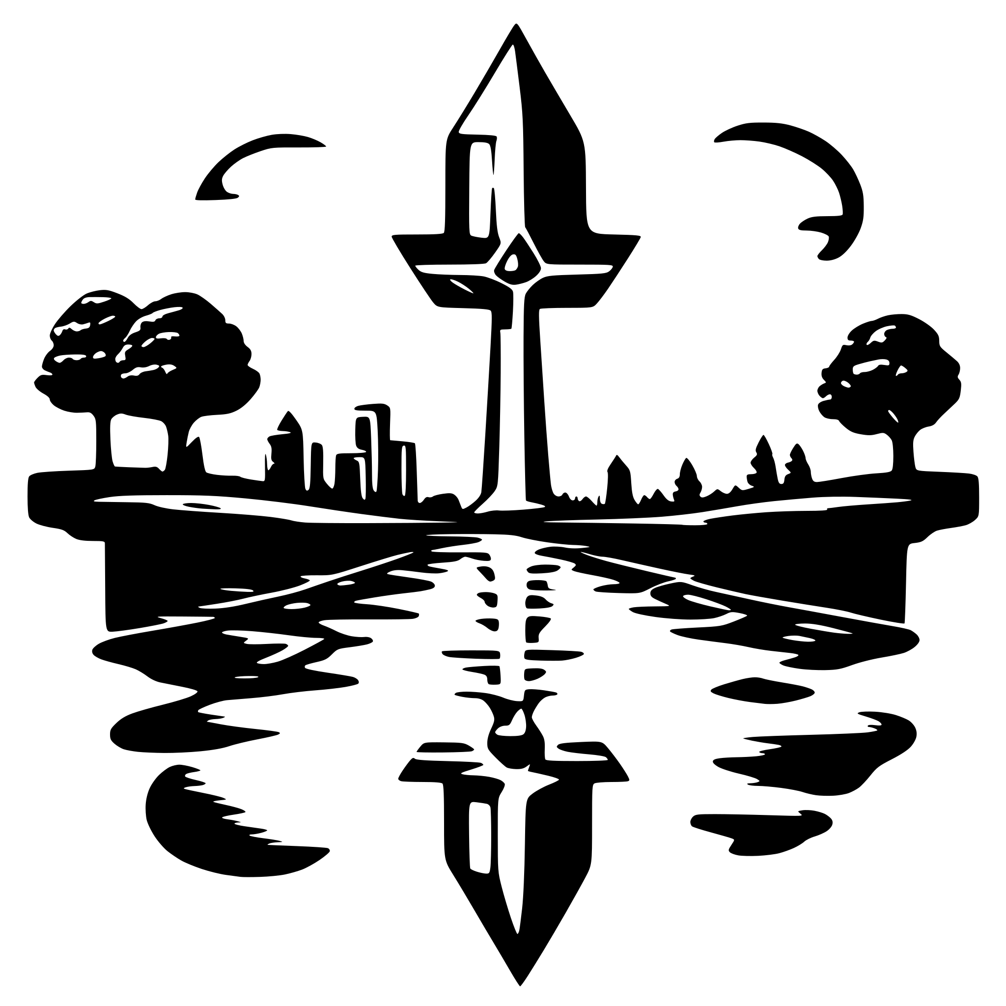 AI-generated SVG of a As above So Below