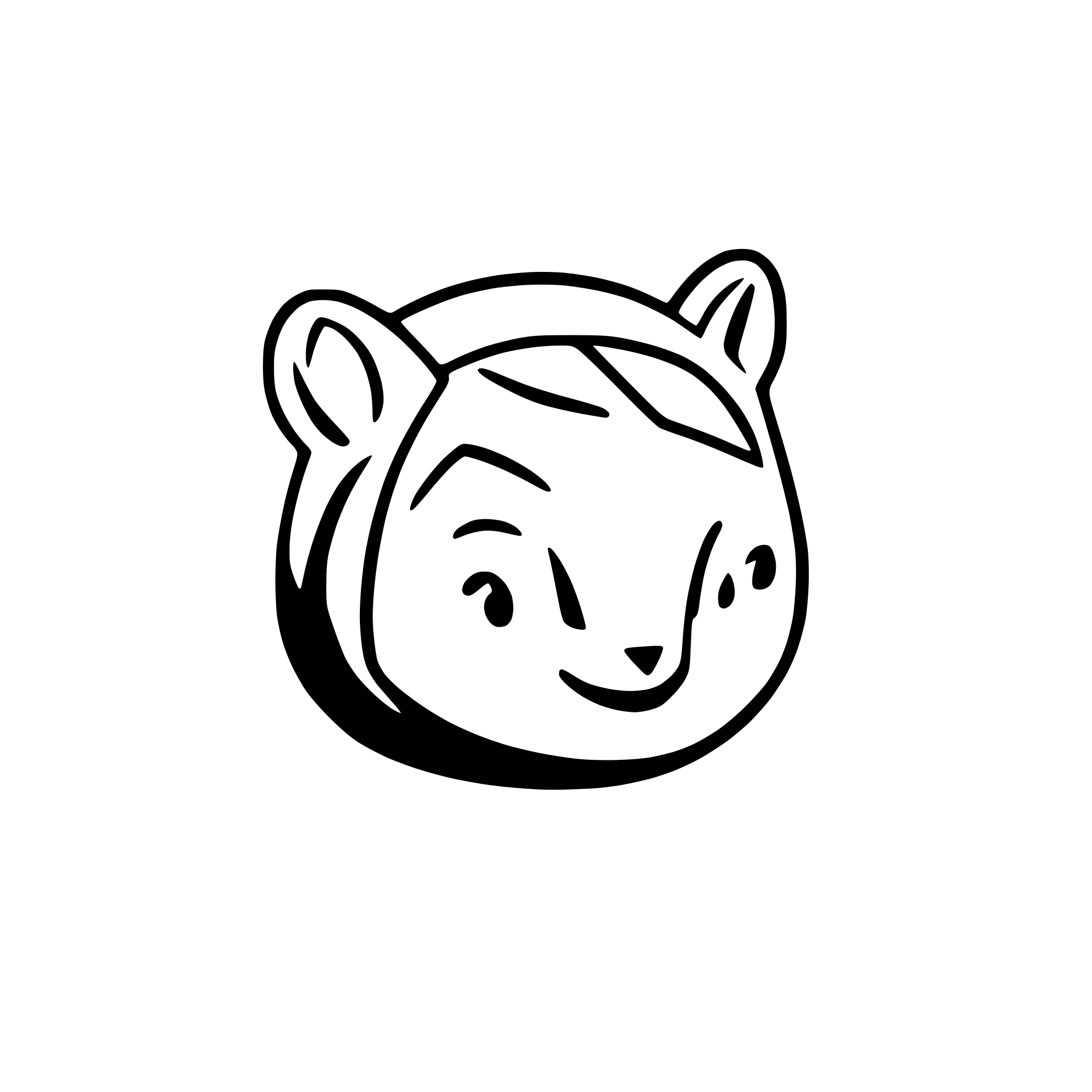 AI-generated SVG of 'wombat face'