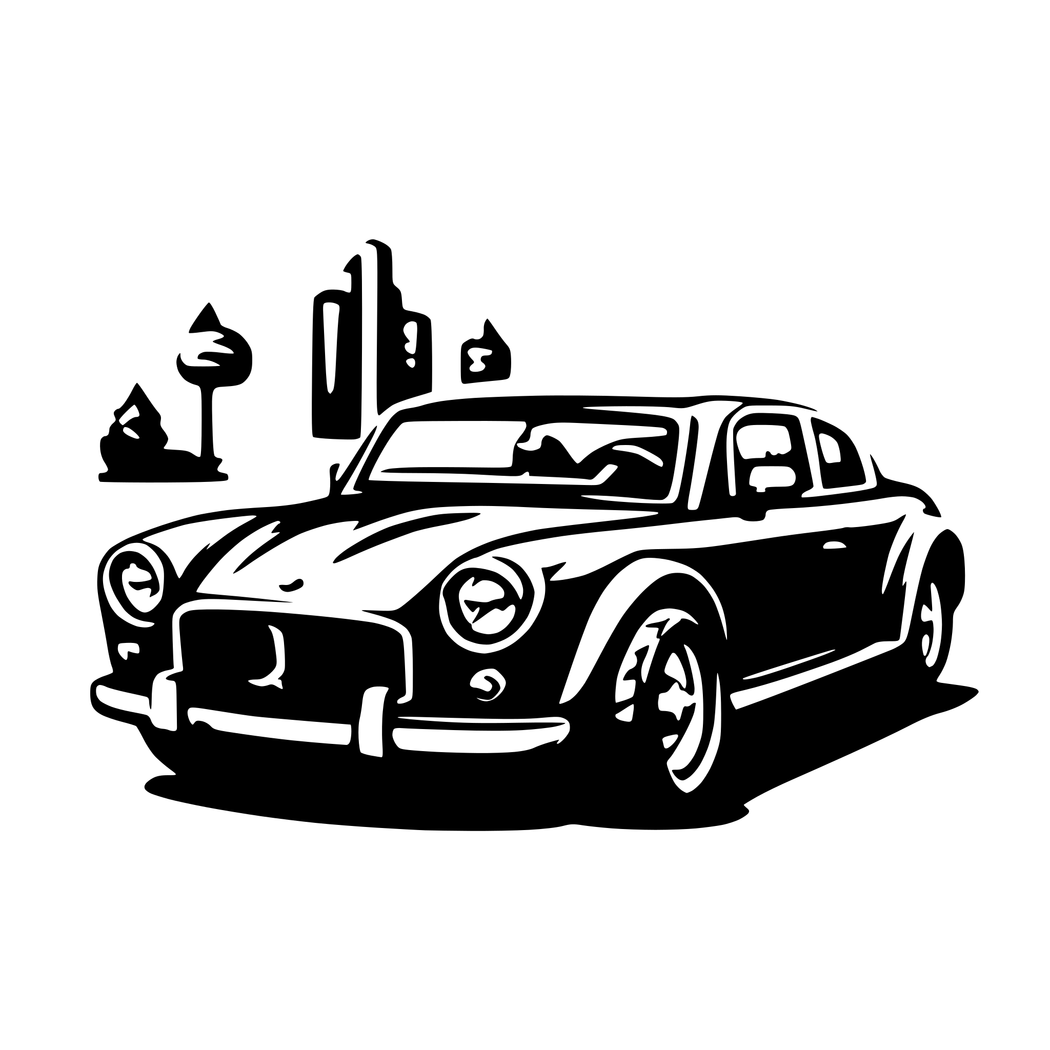 AI-generated SVG of a Create a car
