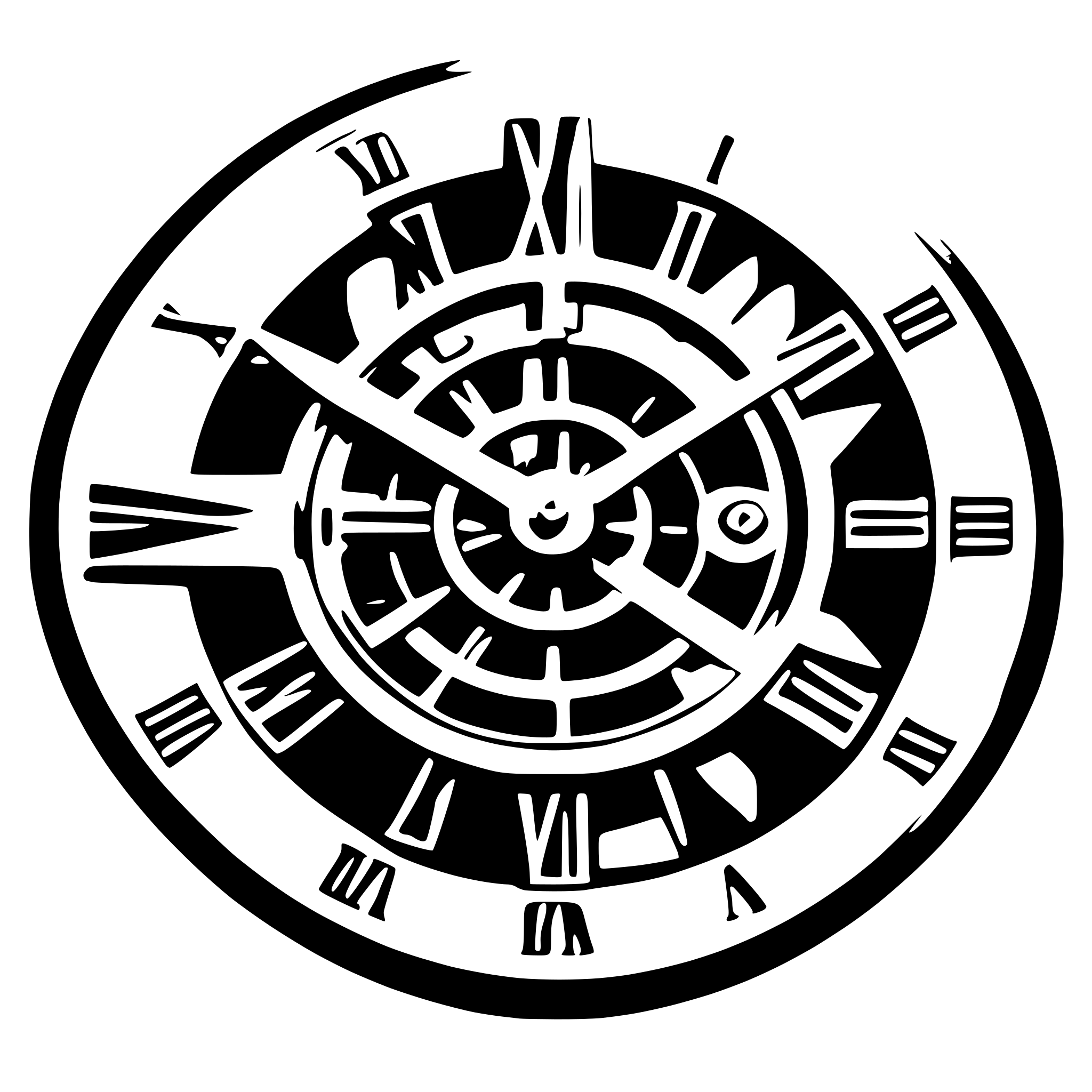 AI-generated SVG of 'Complex clock mechanism'