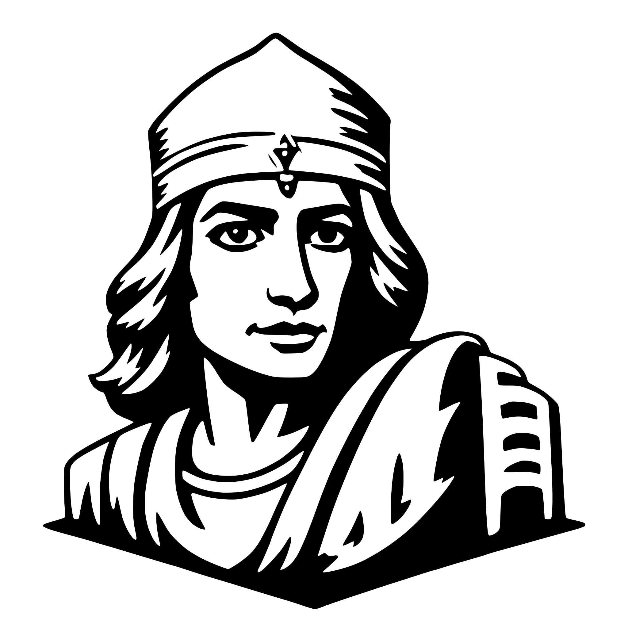 AI-generated SVG of 'enlil'
