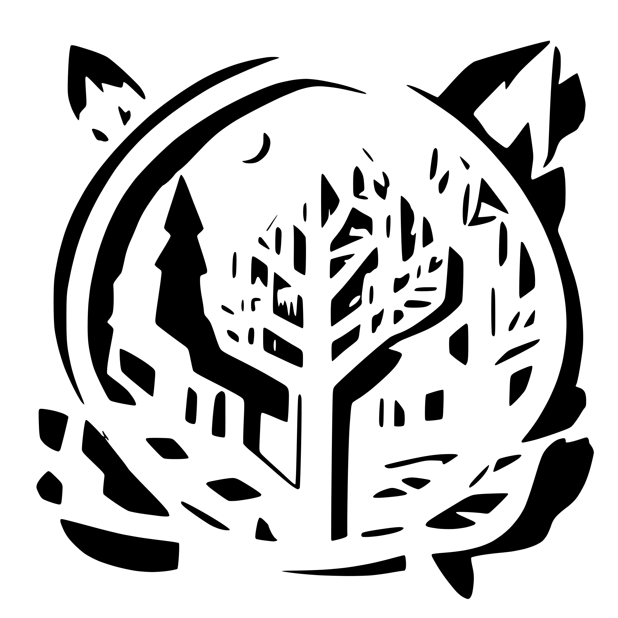 AI-generated SVG of a Christmas