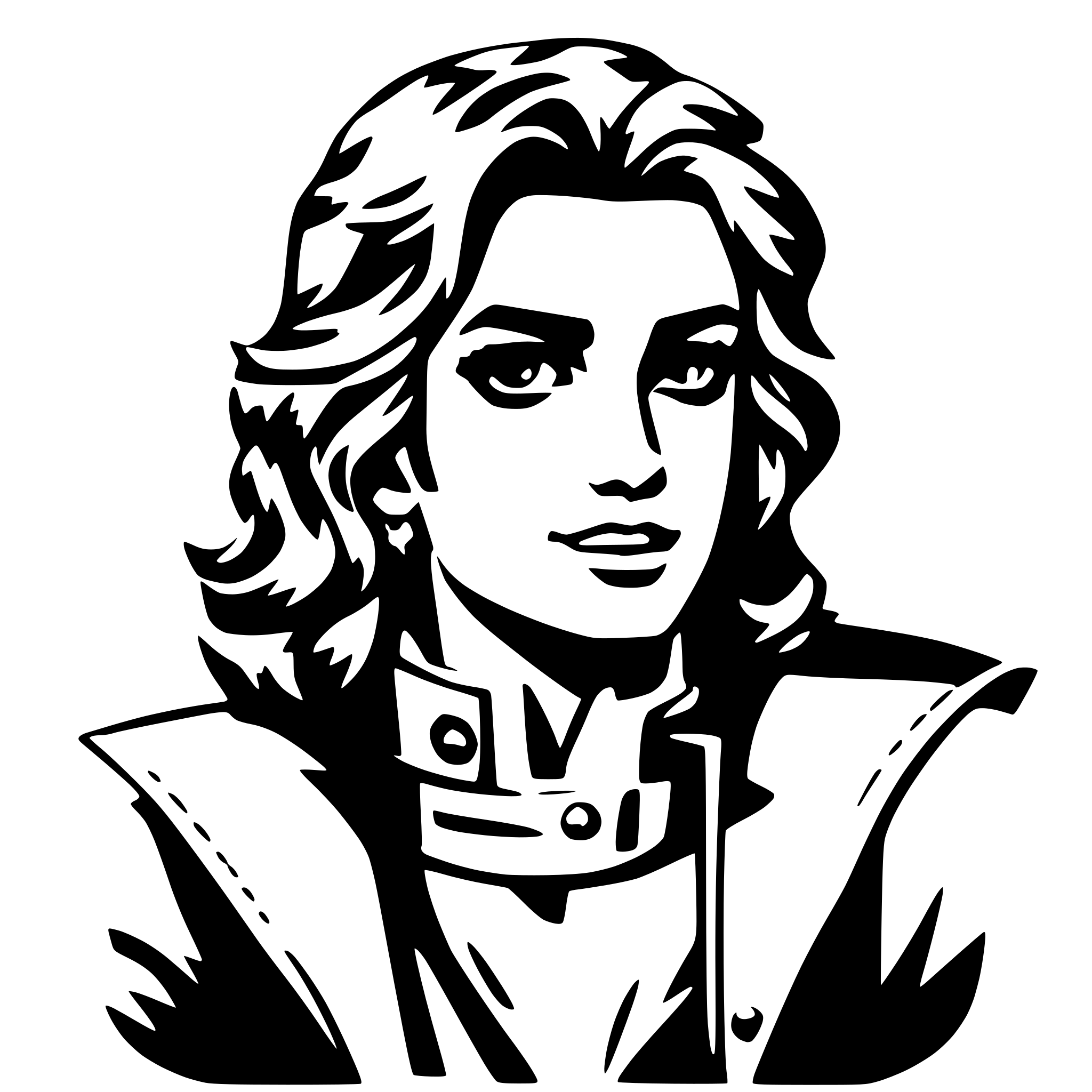 AI-generated SVG of 'jojo'