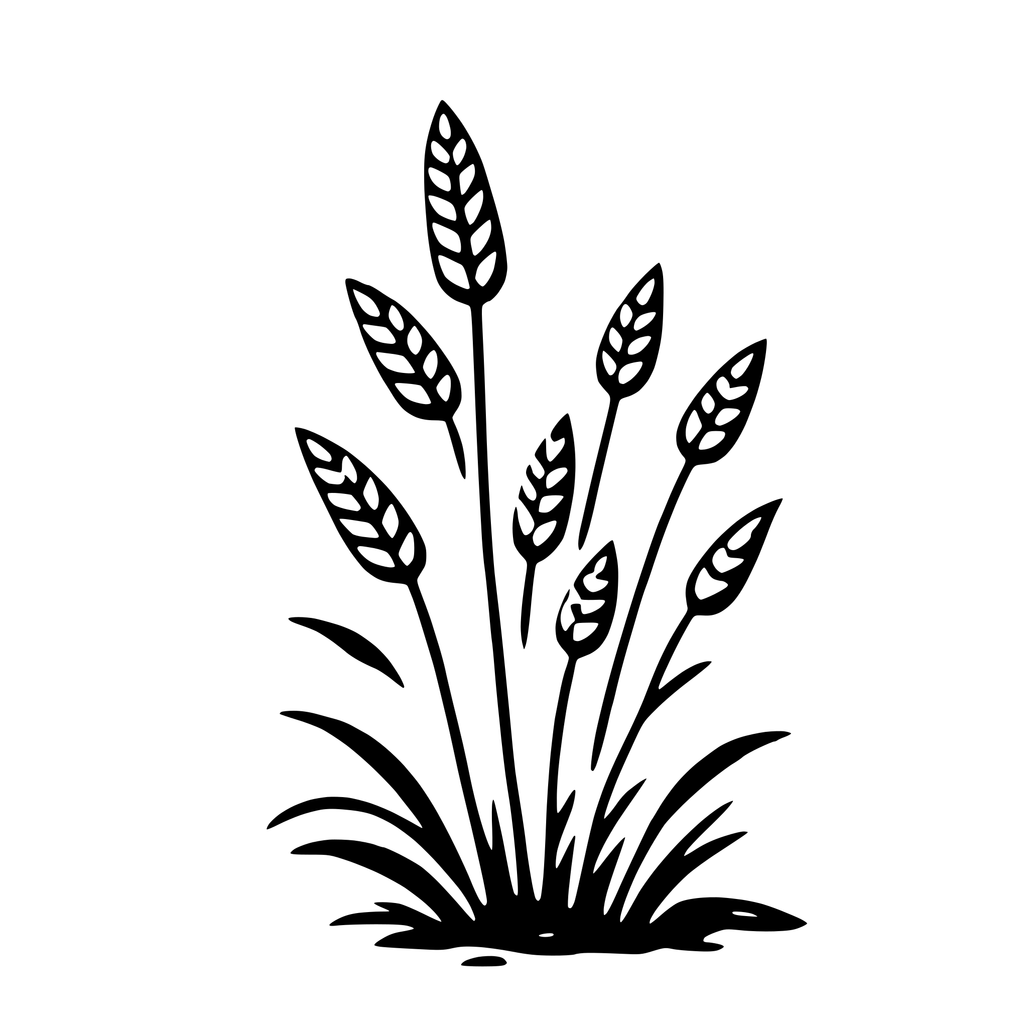 AI-generated SVG of 'wheat'