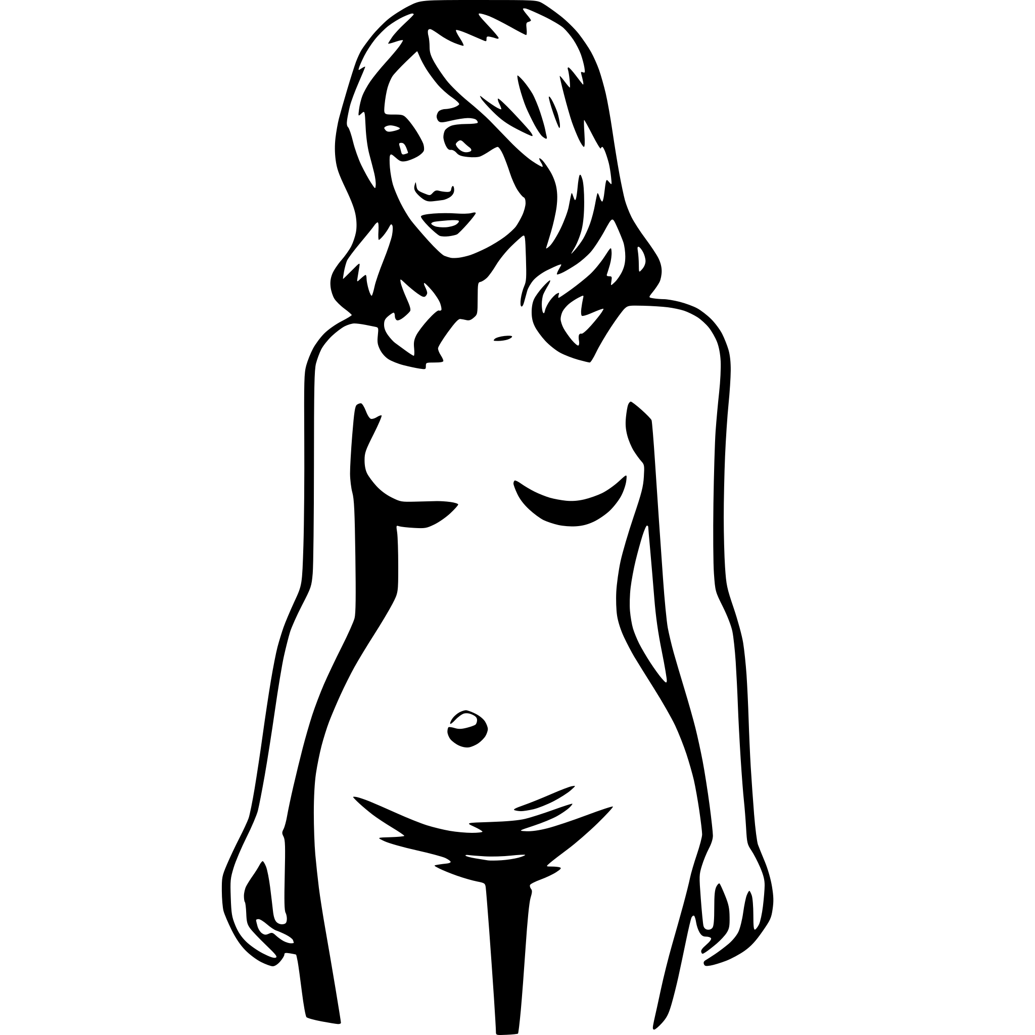 AI-generated SVG of 'girl pregnant'