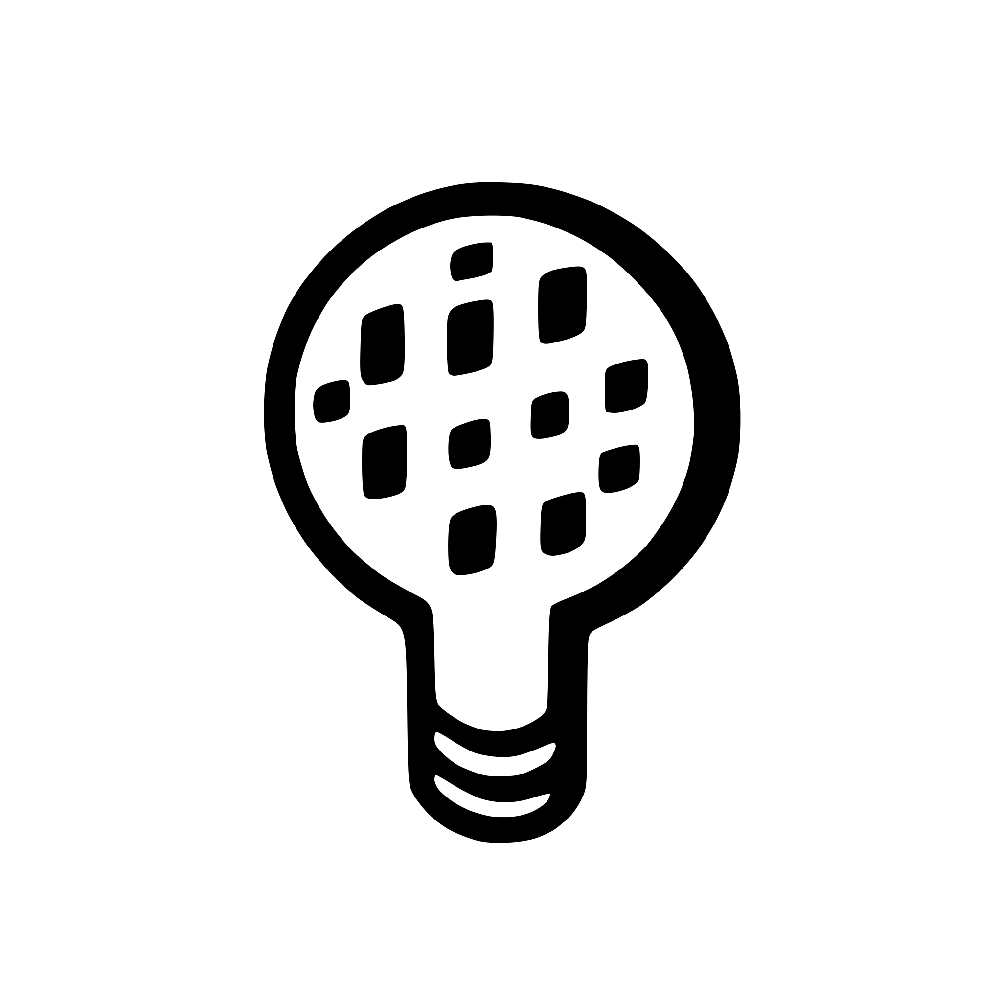 AI-generated SVG of a logo for mesh network LoRa app