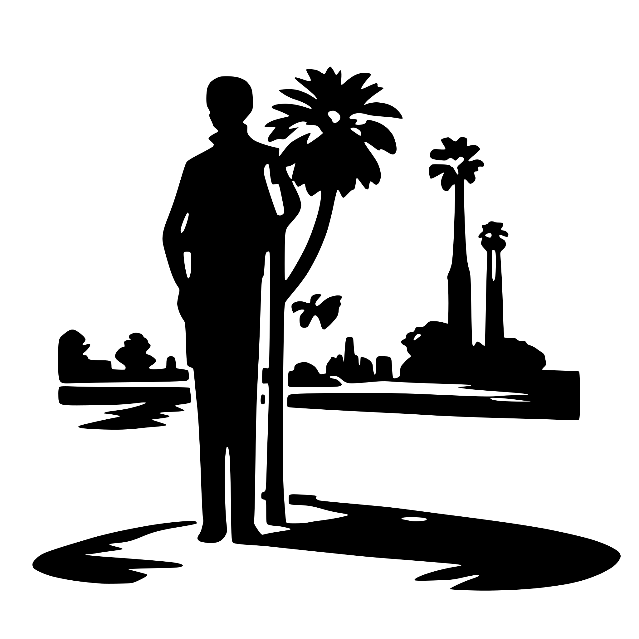 AI-generated SVG of a Silhouette Representative orland ca
