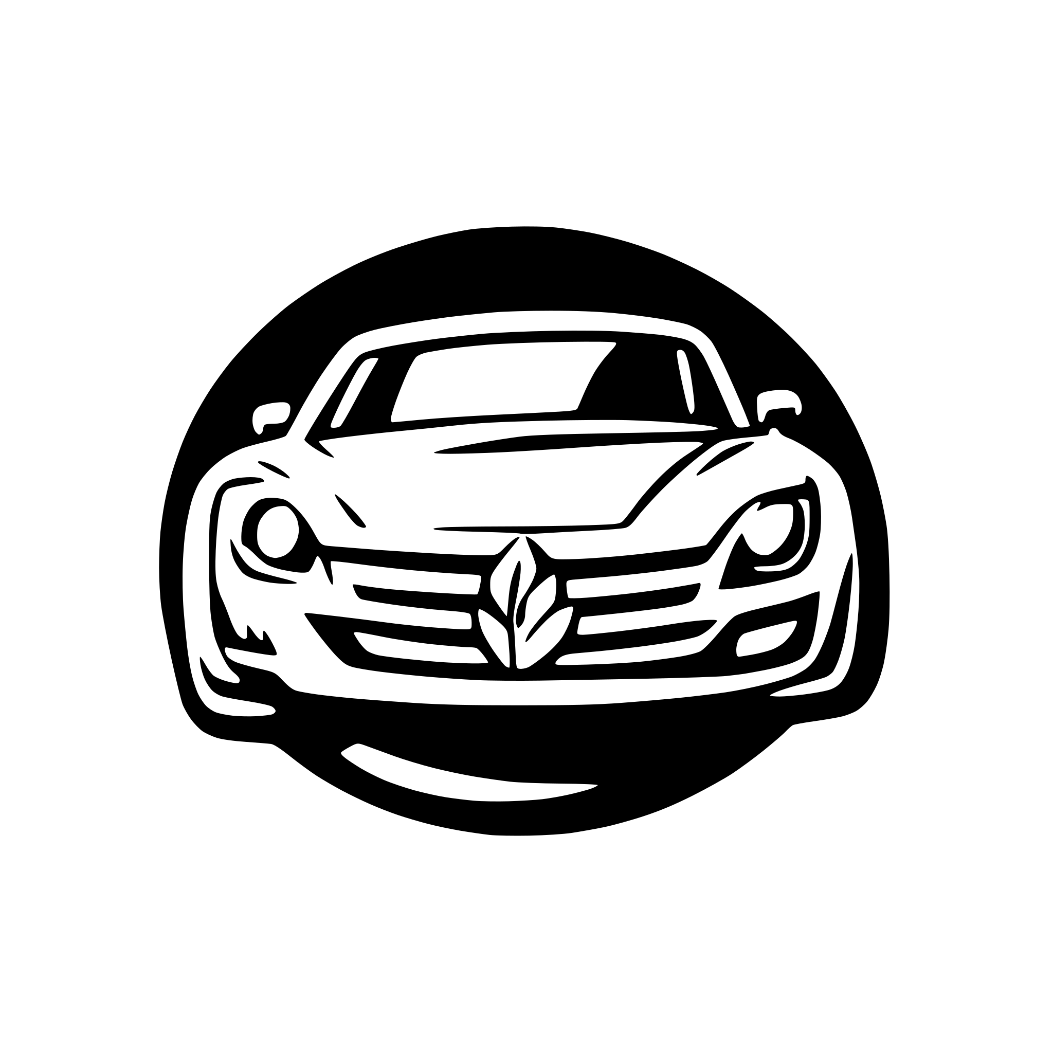 AI-generated SVG of a car