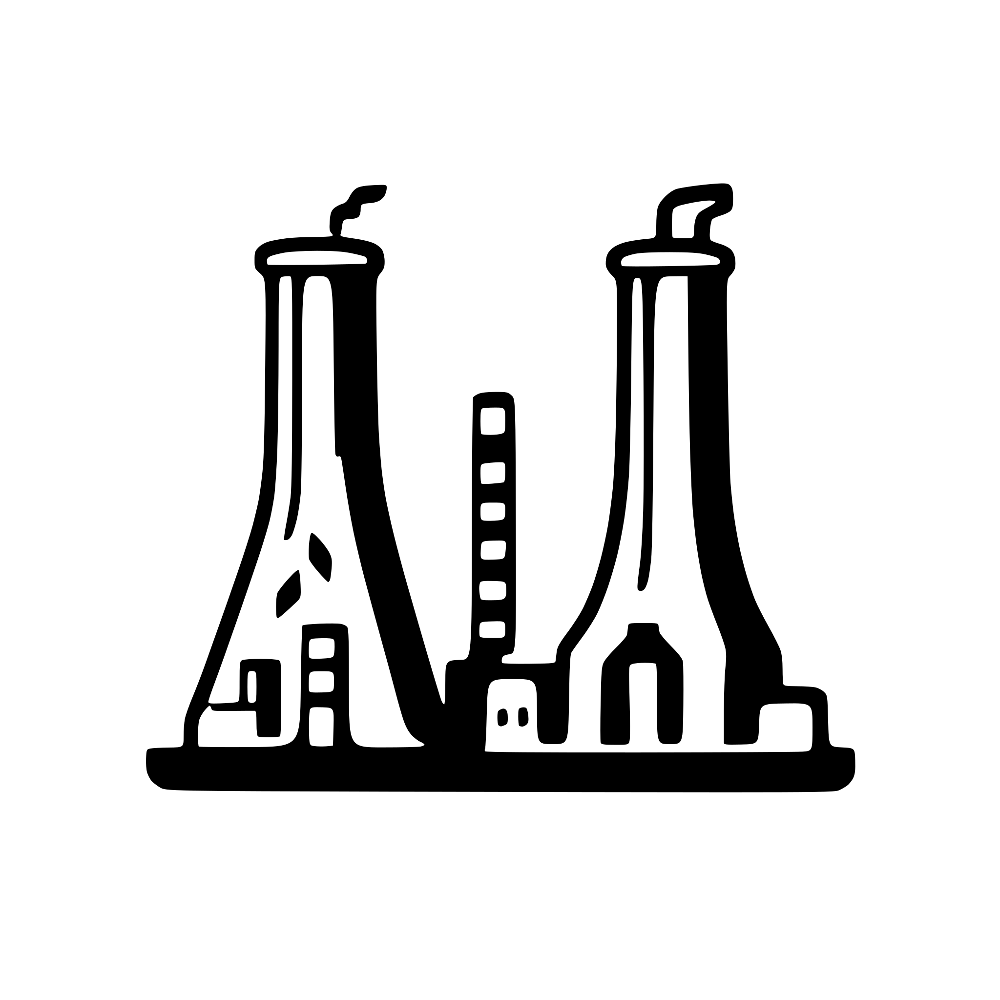 AI-generated SVG of a carbon capture facility