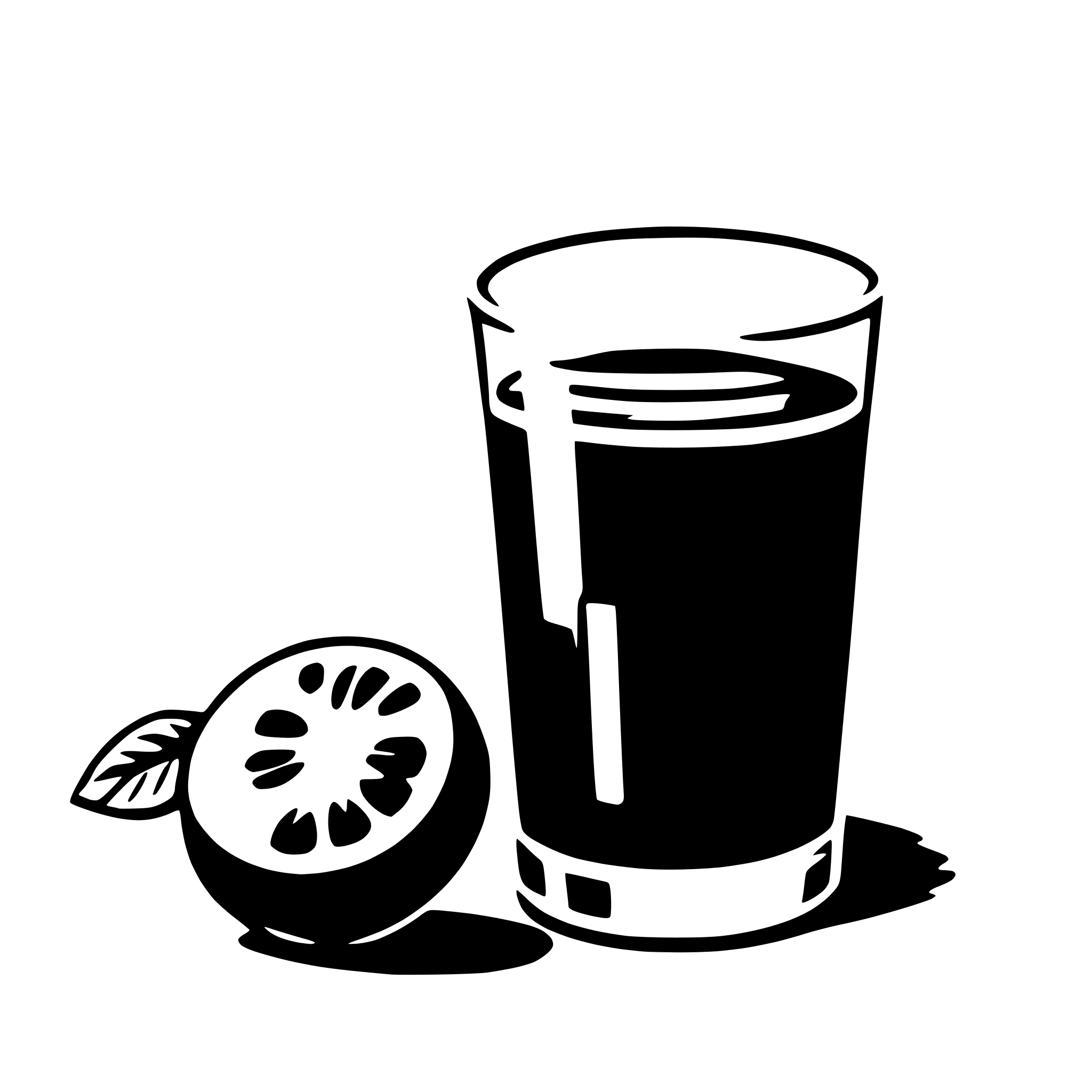 AI-generated SVG of 'juice'