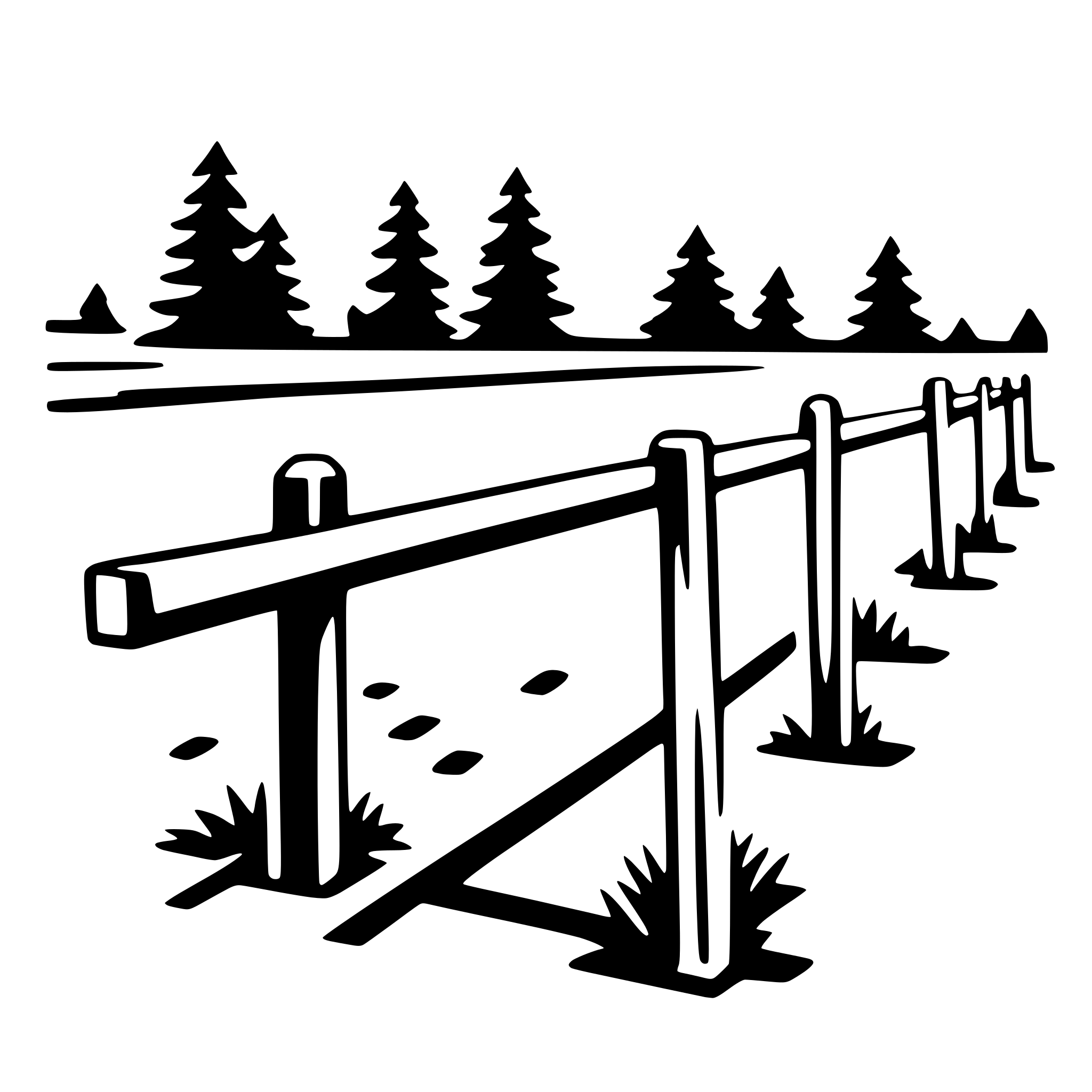 AI-generated SVG of a hurdle