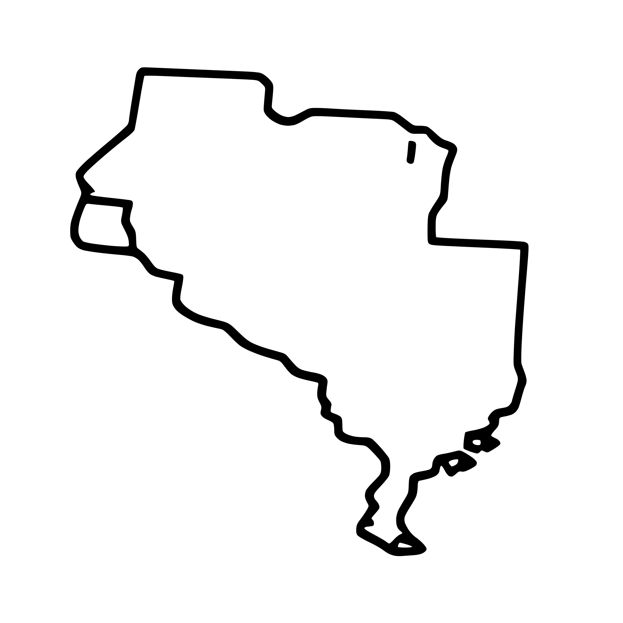 AI-generated SVG of 'usa map outline svg'