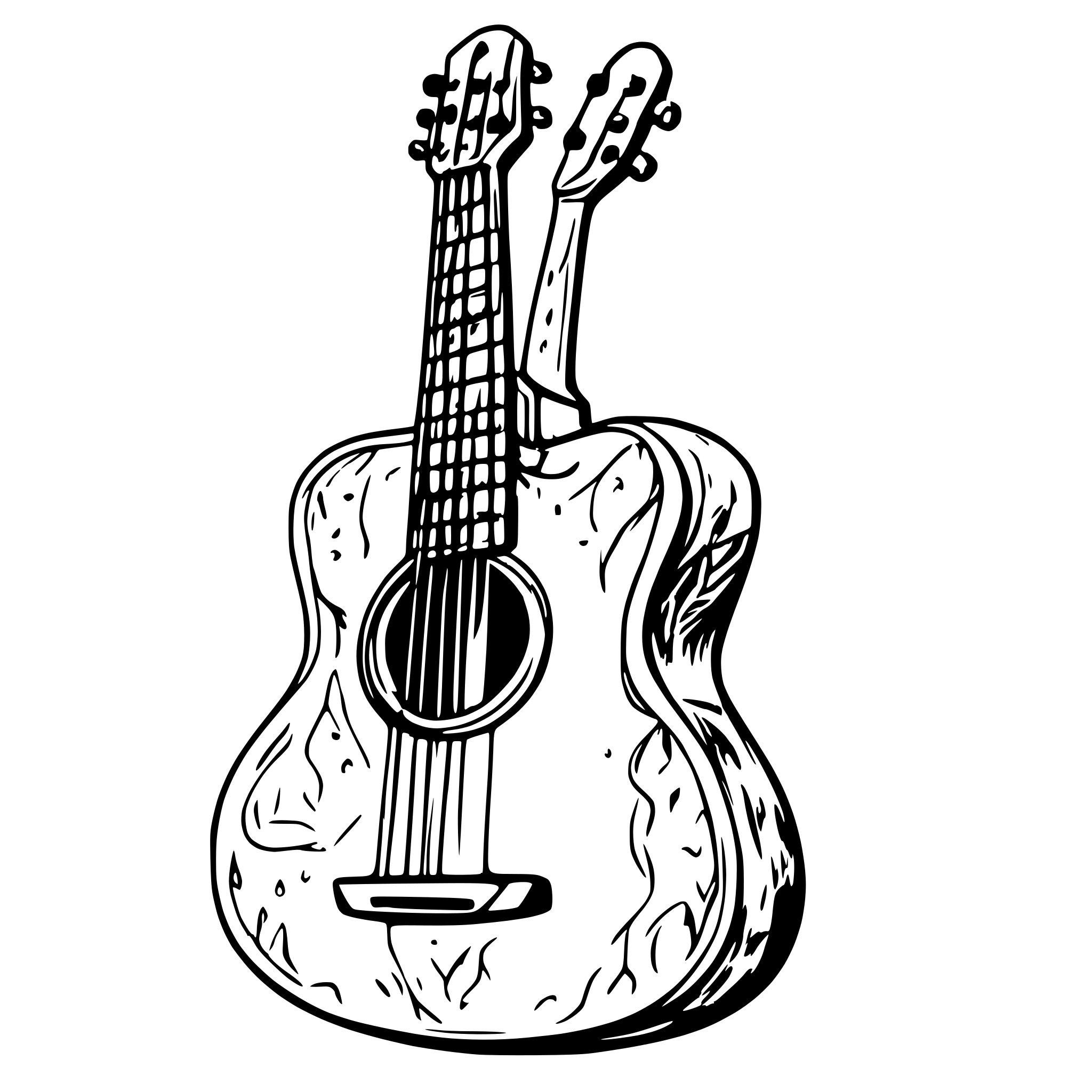 AI-generated SVG of 'guitar chord'