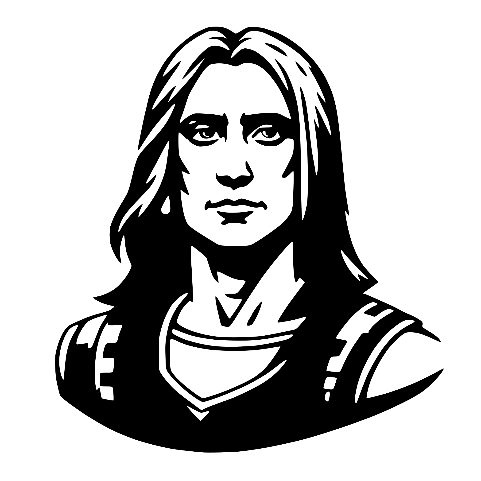 AI-generated SVG of 'tyr'