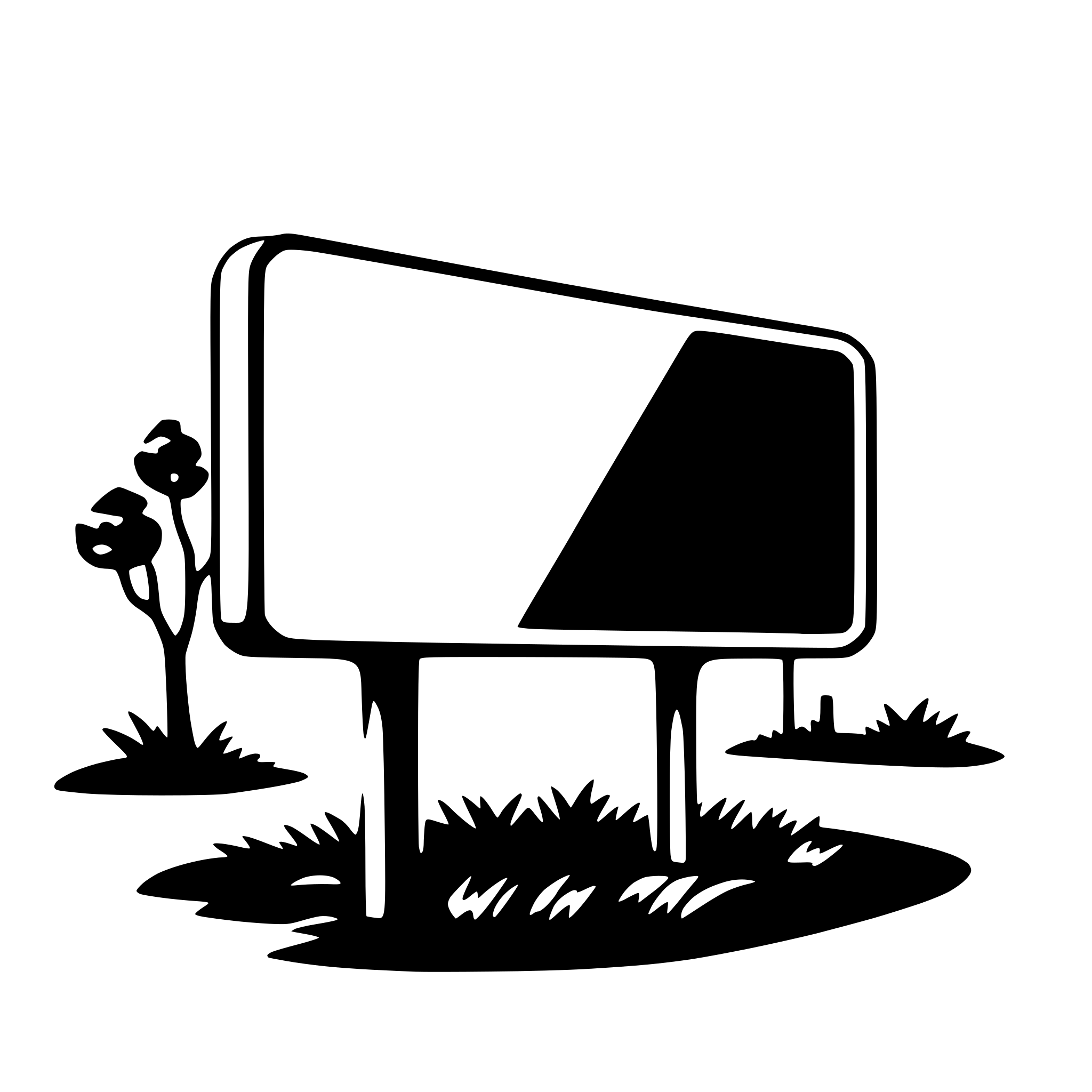 AI-generated SVG of 'billboard'