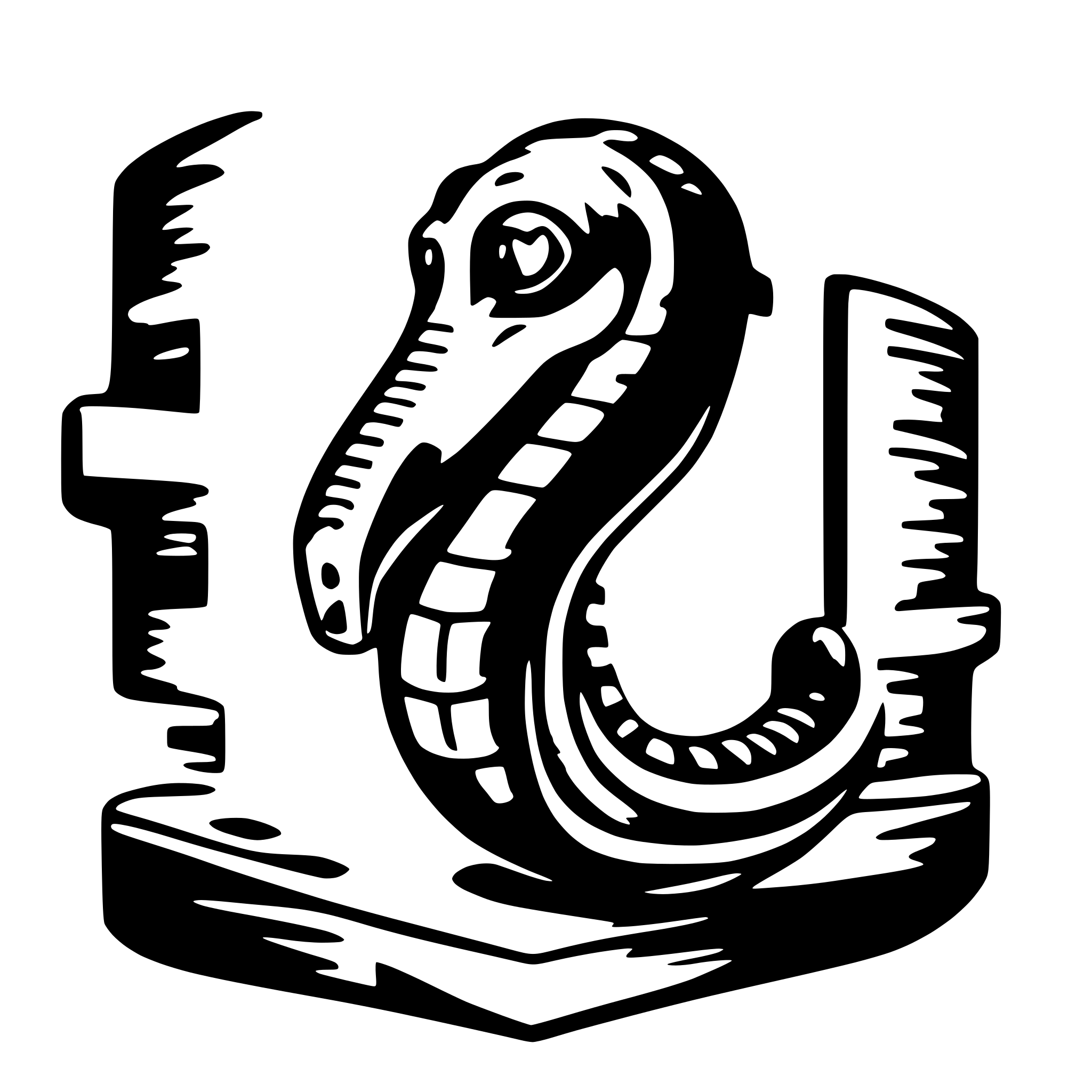 AI-generated SVG of 'backend project on python'