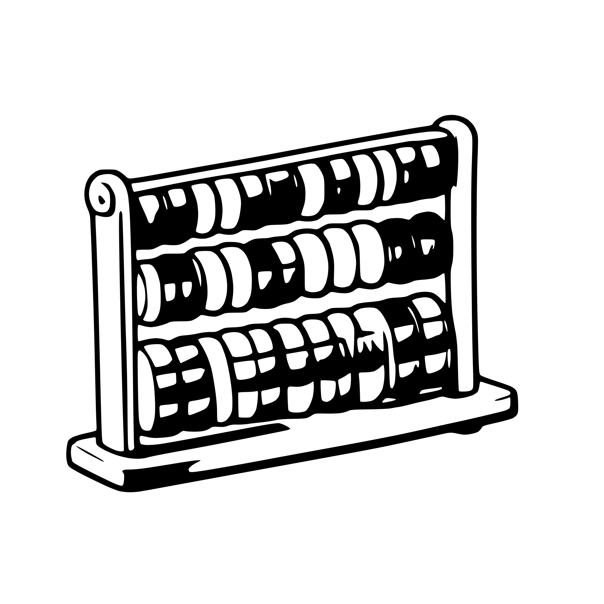 AI-generated SVG of 'abacus'