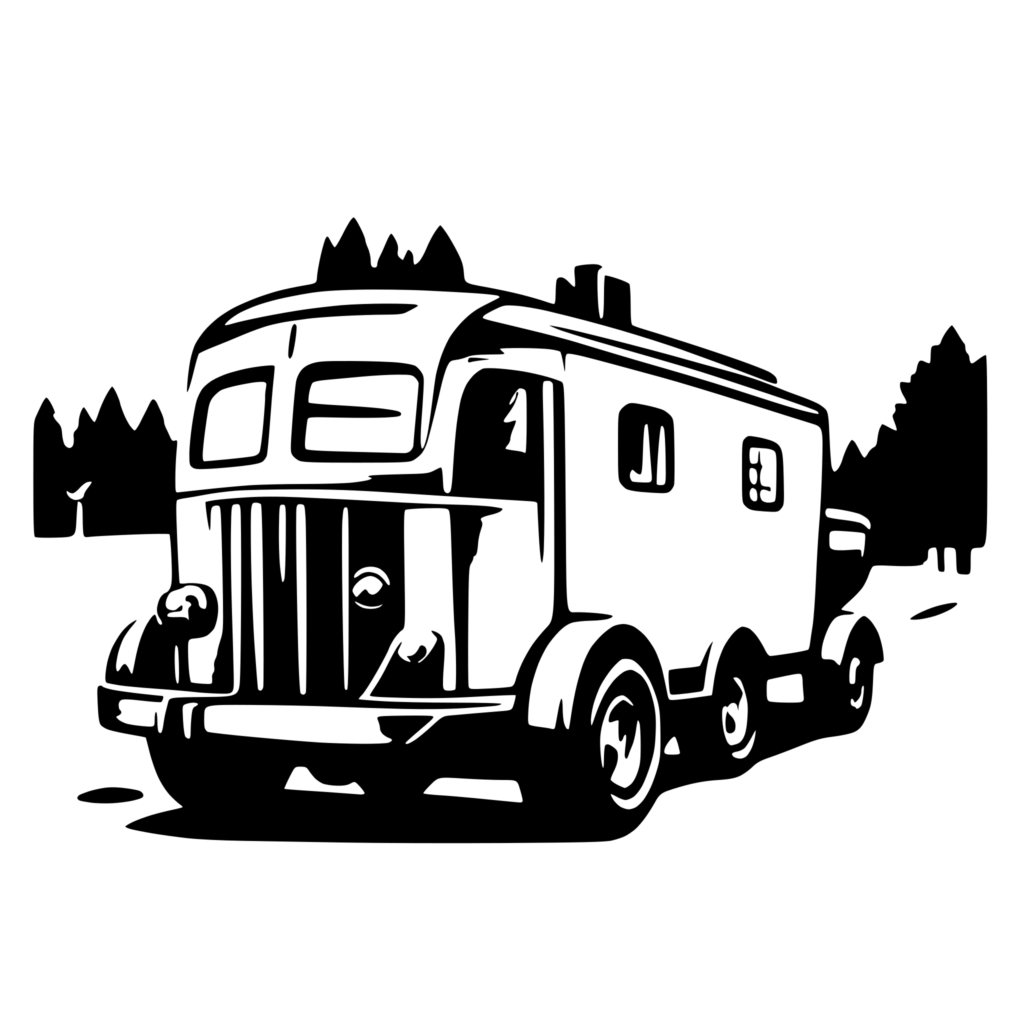AI-generated SVG of a CAMINHÃO