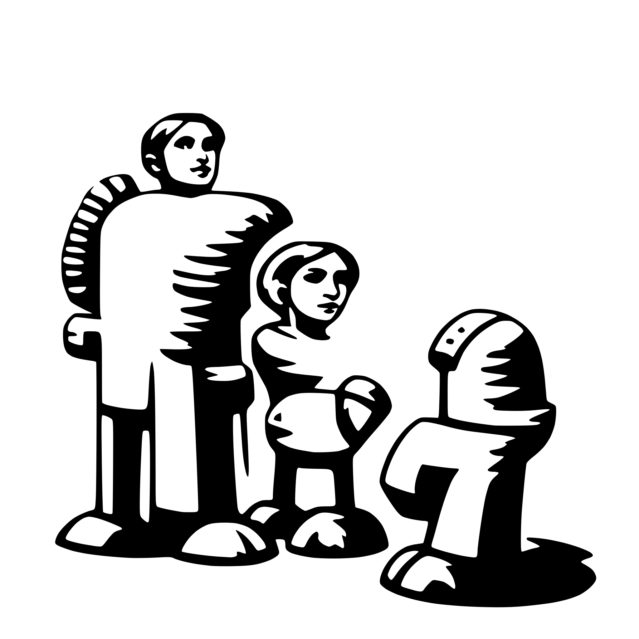 AI-generated SVG of a scrum