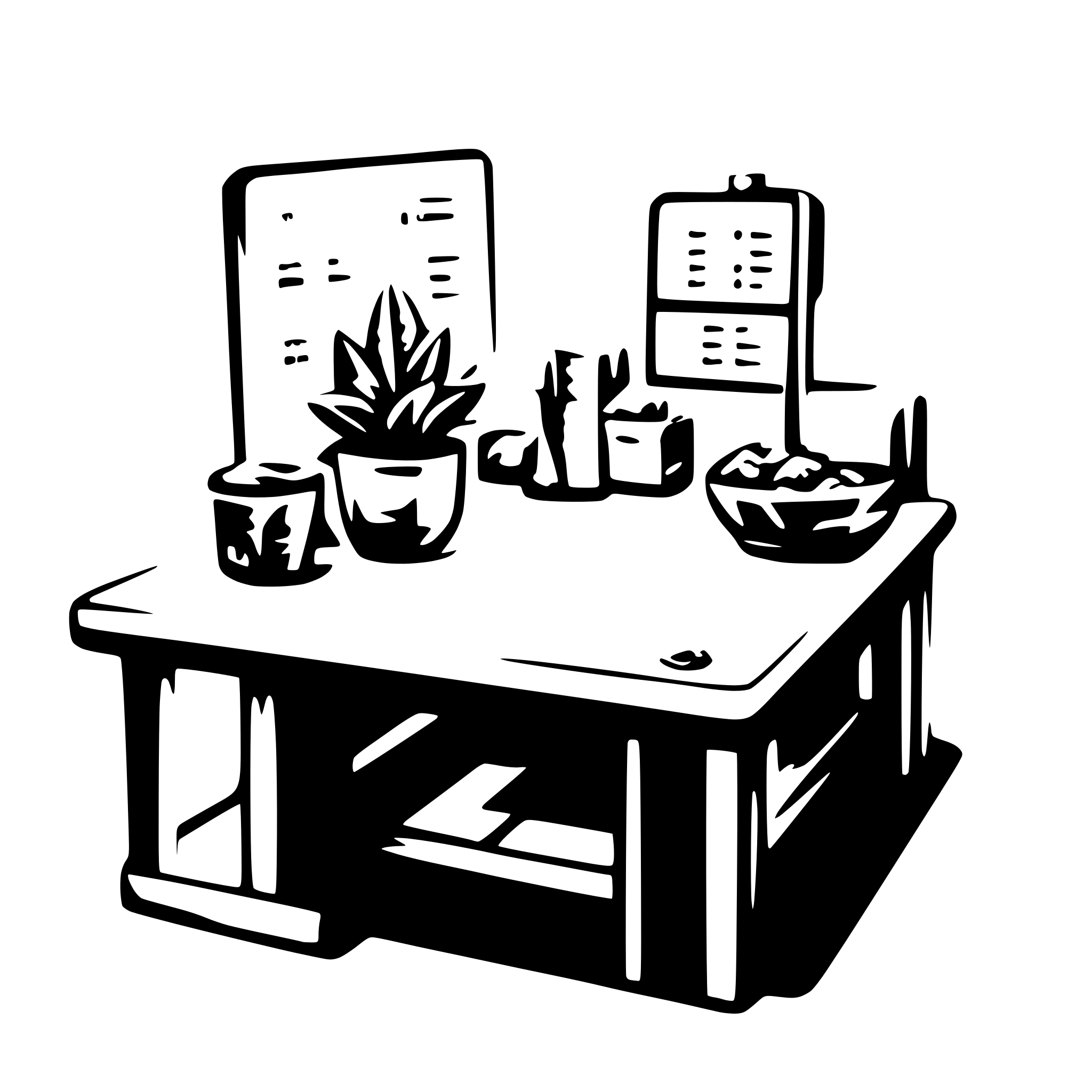 AI-generated SVG of 'data table'