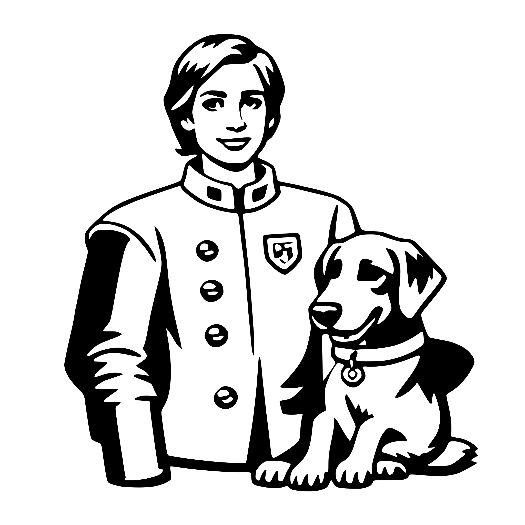 AI-generated SVG of 'veterinarian'