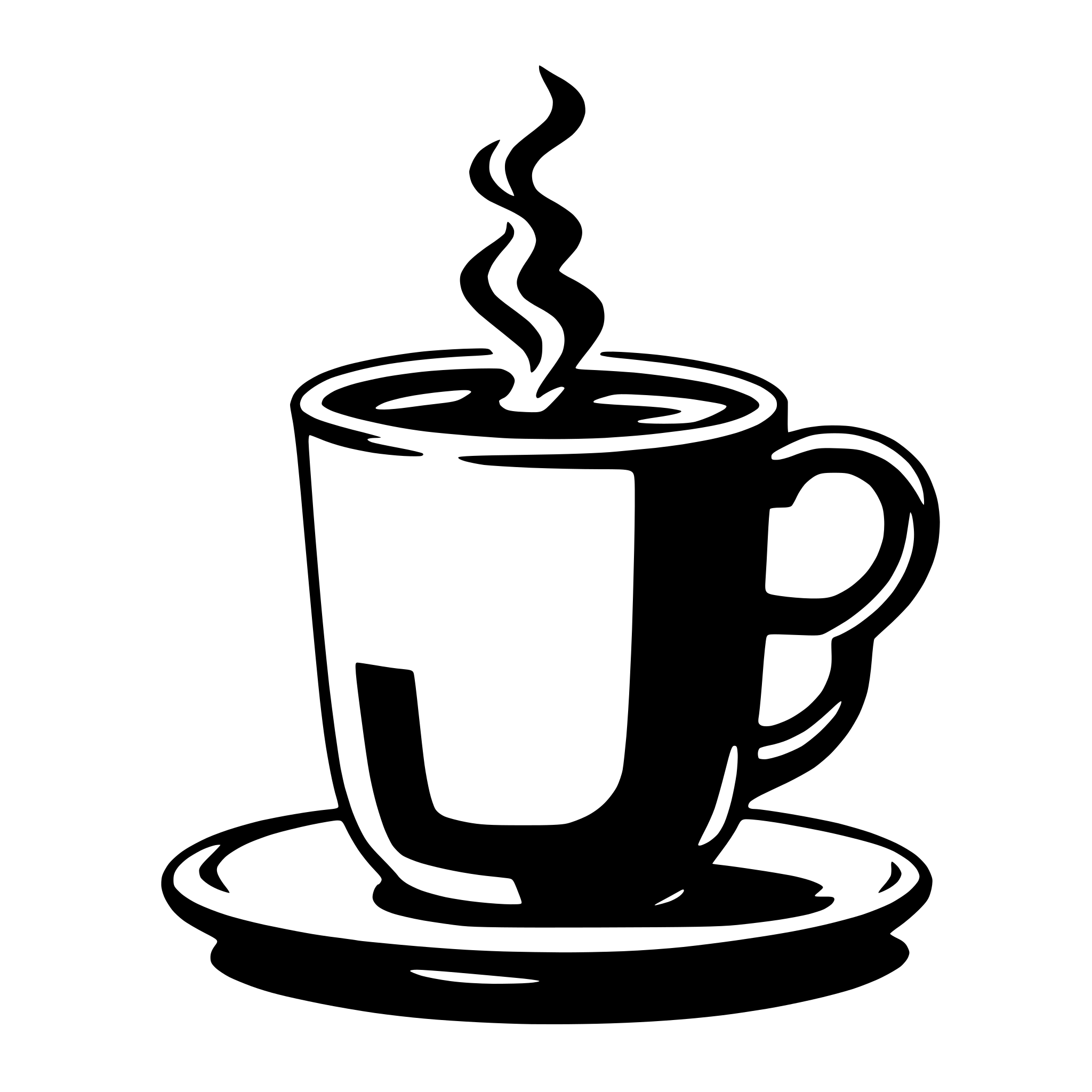 AI-generated SVG of 'coffee cup steam'
