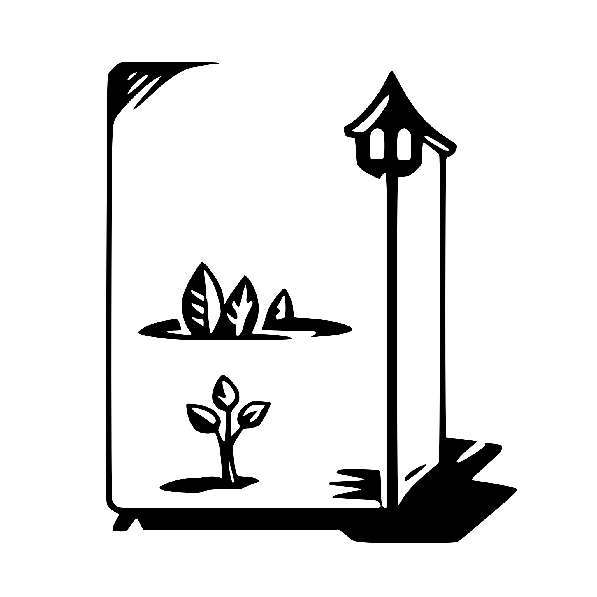 AI-generated SVG of 'brochure'