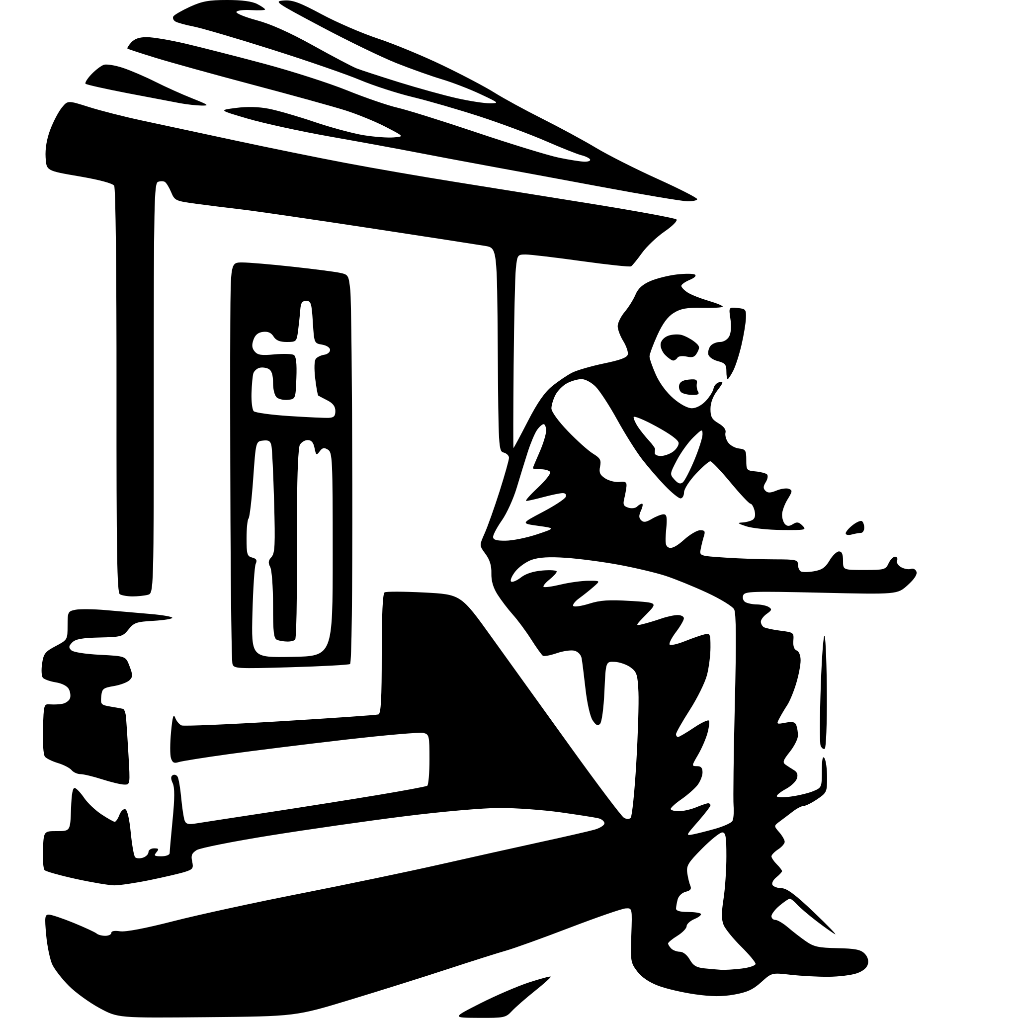 AI-generated SVG of a carpenter working on home