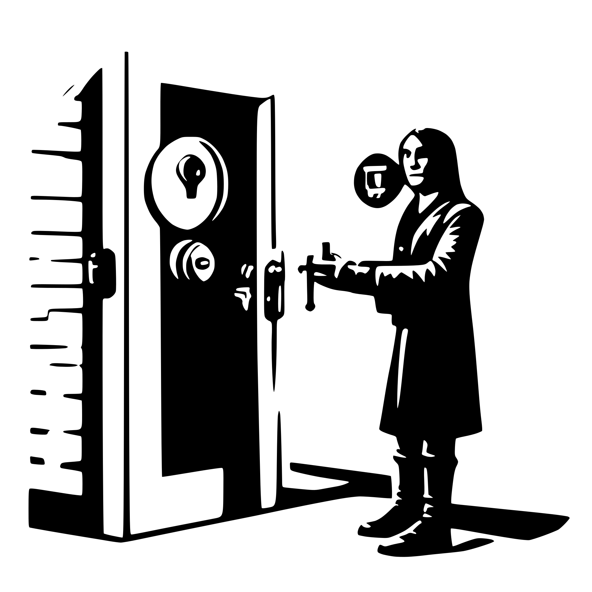 AI-generated SVG of a Locksmith