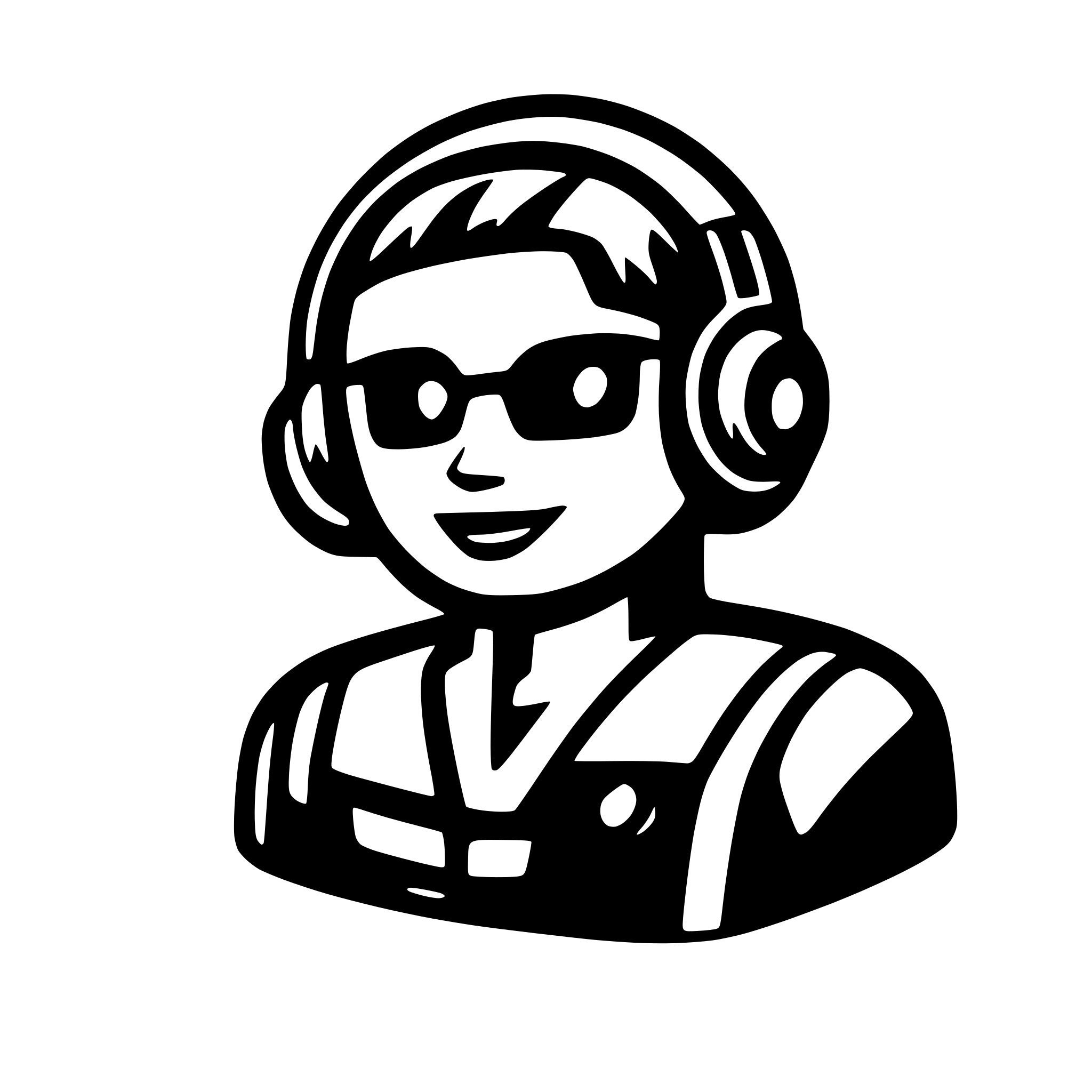 AI-generated SVG of a colorful cool icon for copilot AI icon