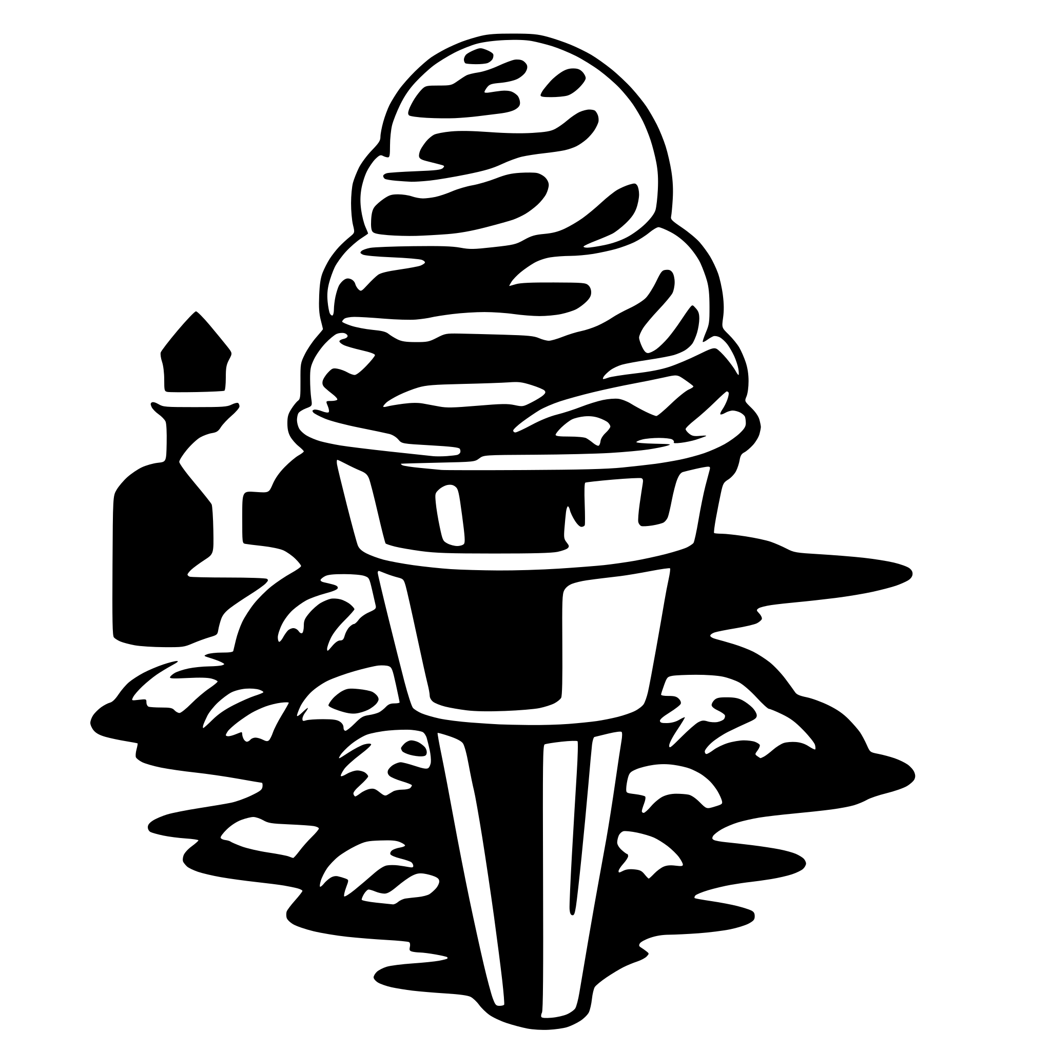 AI-generated SVG of a ice cream