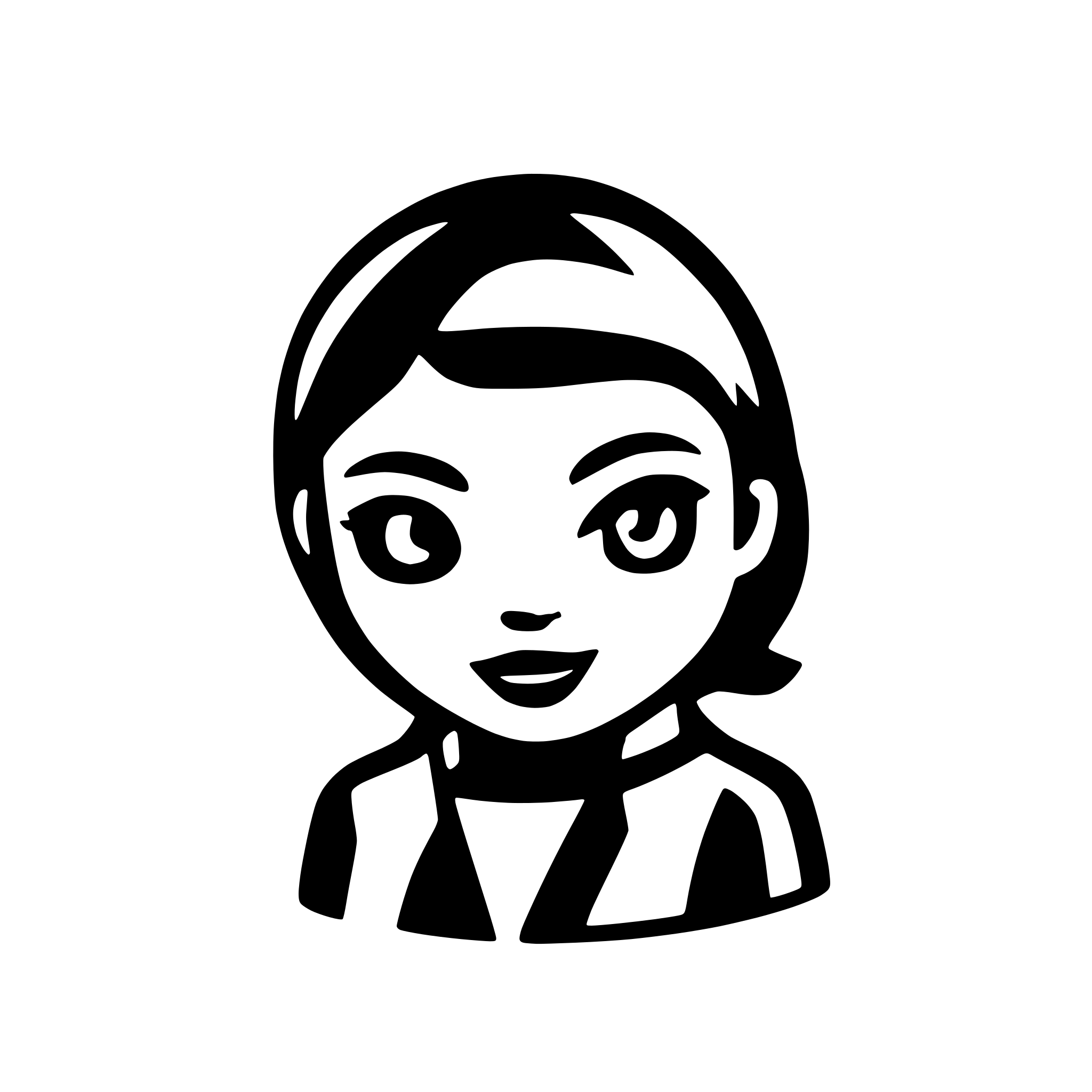 AI-generated SVG of a theif