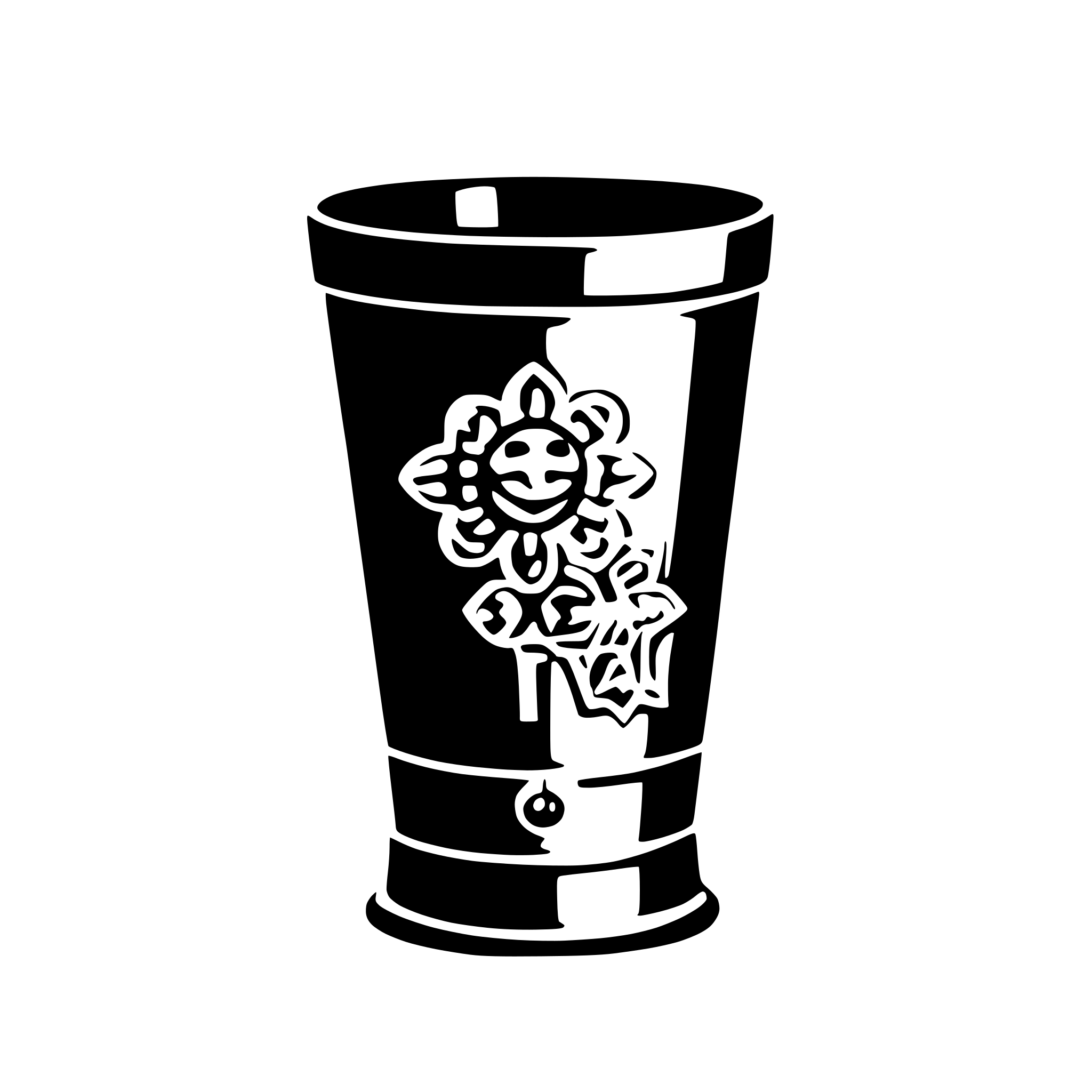 AI-generated SVG of a chinese new year lottery bucket