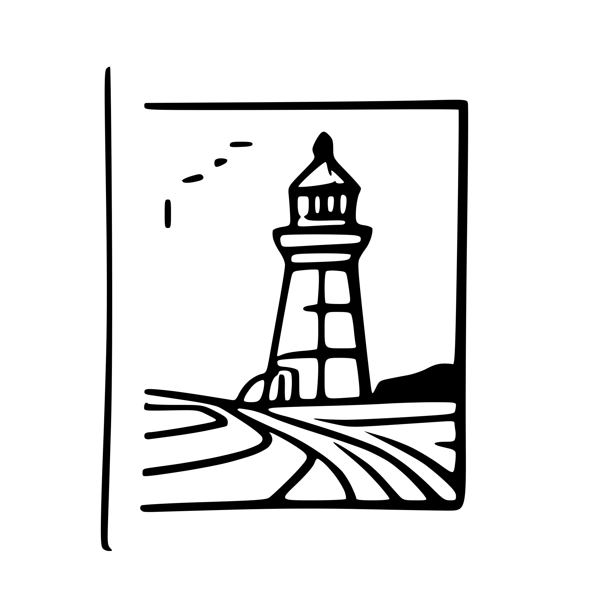 AI-generated SVG of a lighthouse