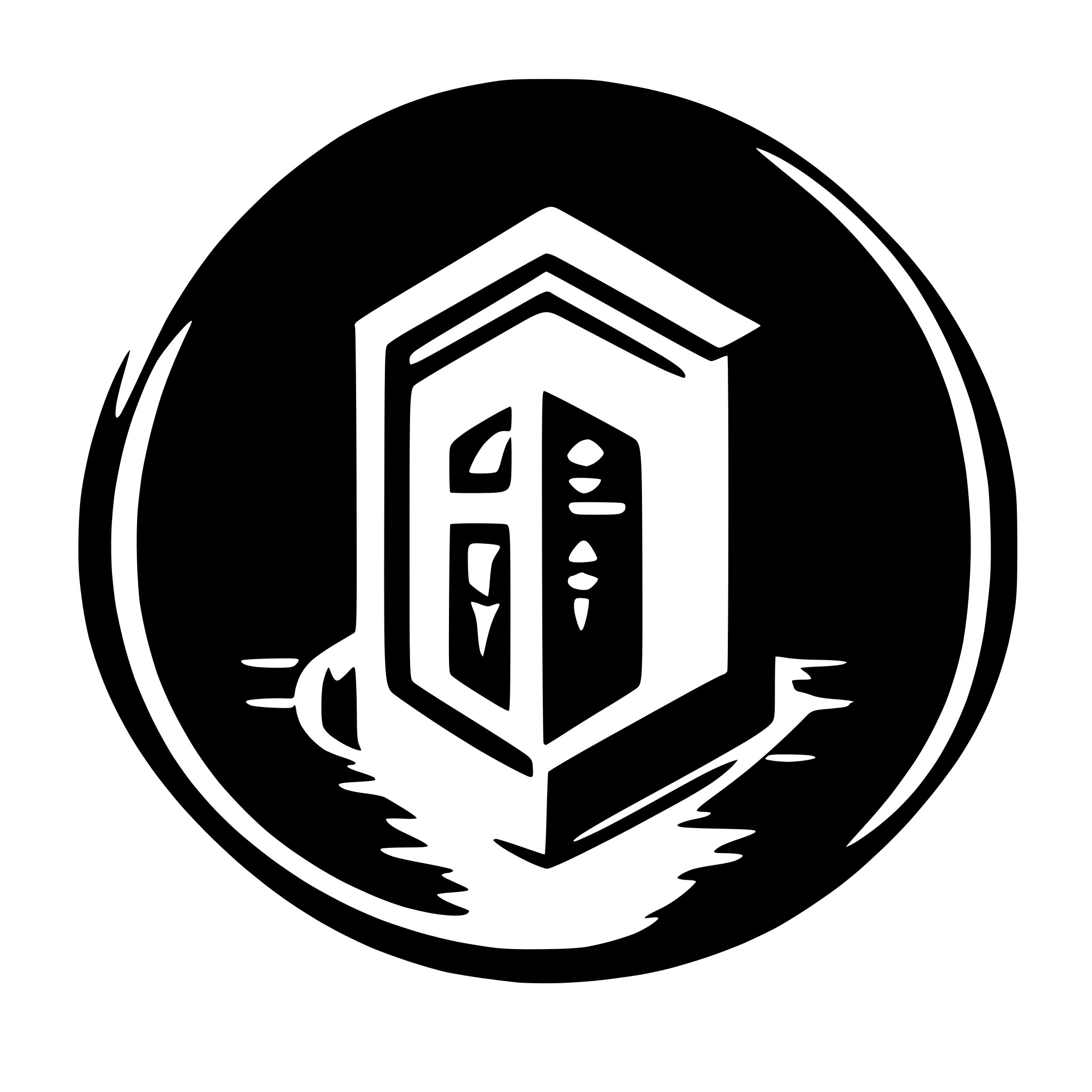 AI-generated SVG of a cybersecurity logo