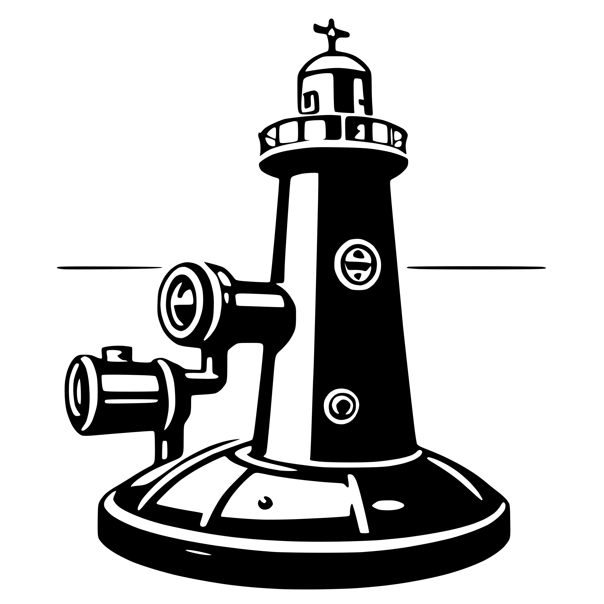 AI-generated SVG of 'submarine periscope'
