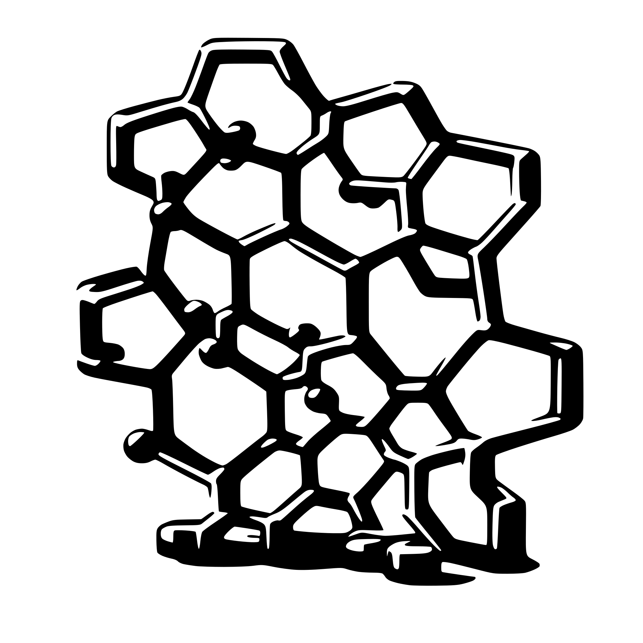 AI-generated SVG of 'molecules sculptor'